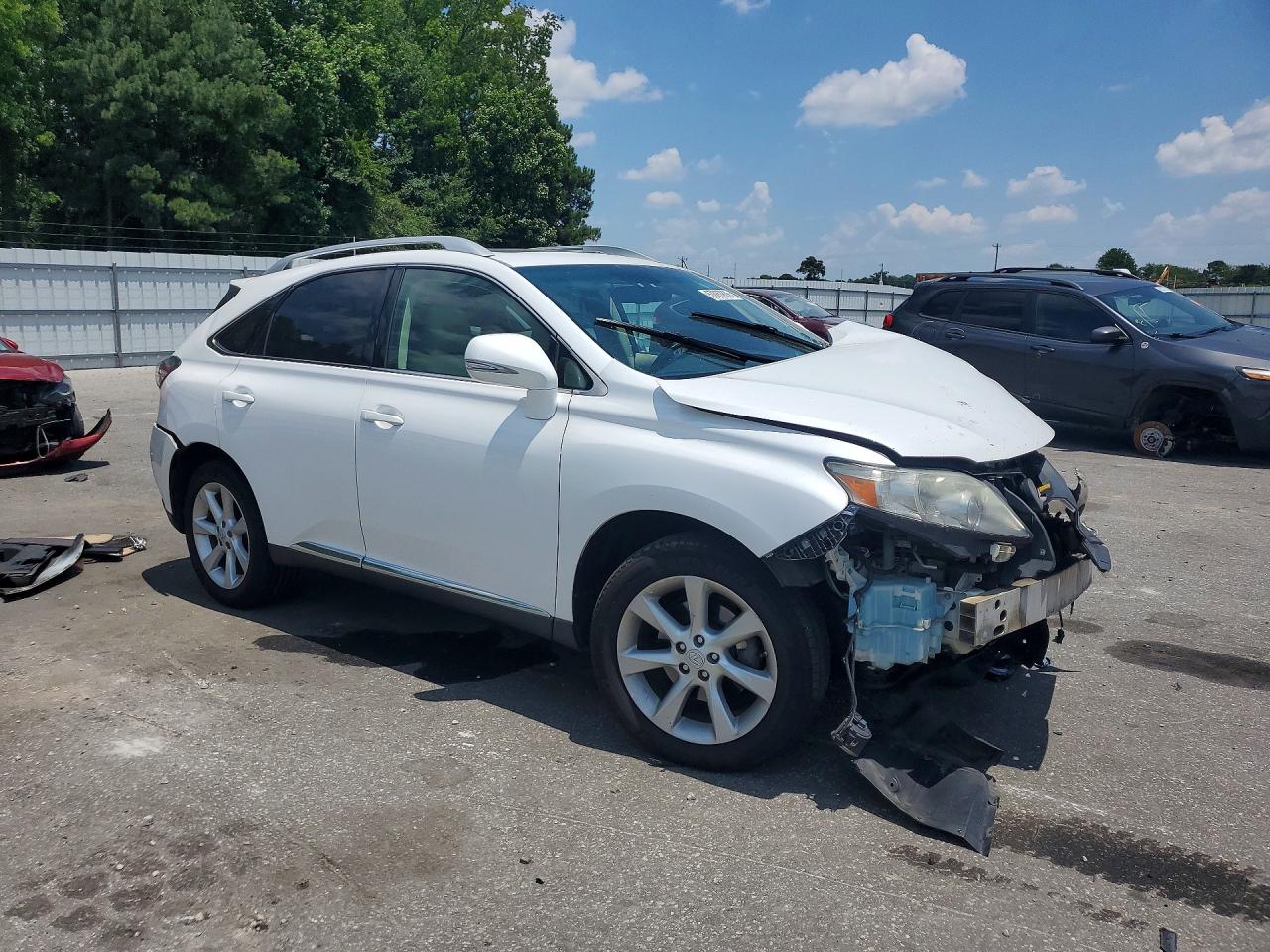 2011 Lexus 350 White vin: 2T2BK1BA7BC091092