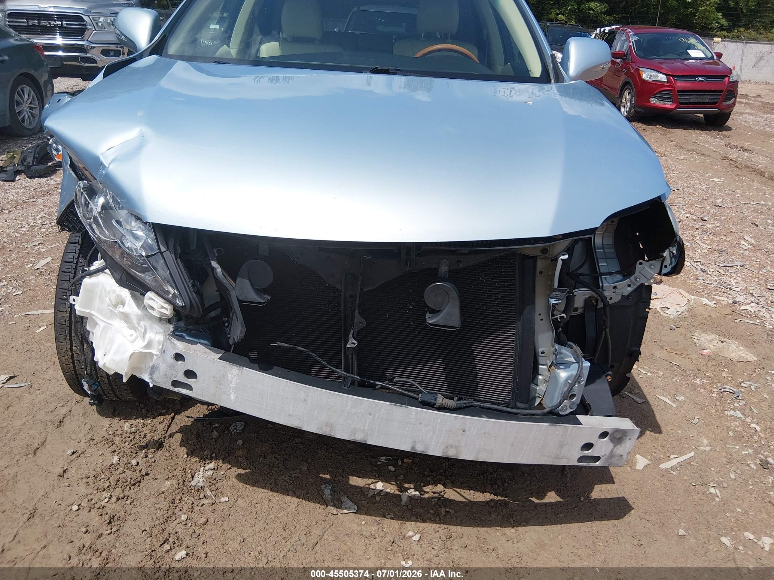 2011 Lexus Rx 350   Light Blue vin: 2T2BK1BA7BC094820