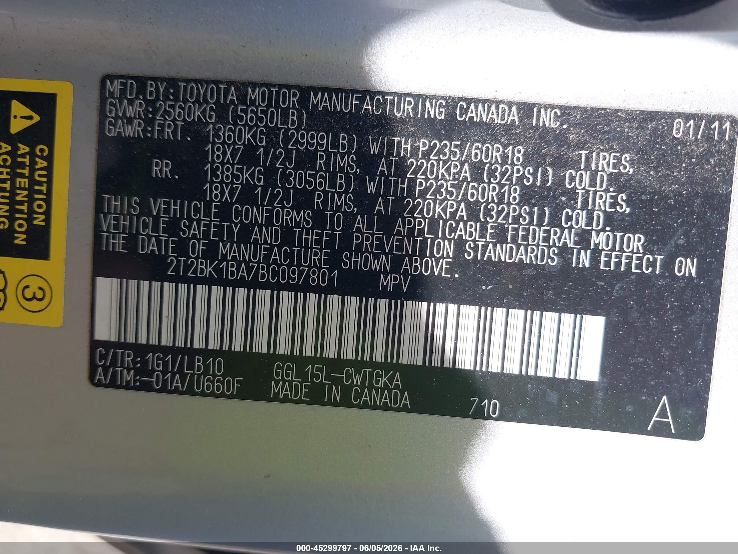 2011 Lexus Rx 350   Silver vin: 2T2BK1BA7BC097801