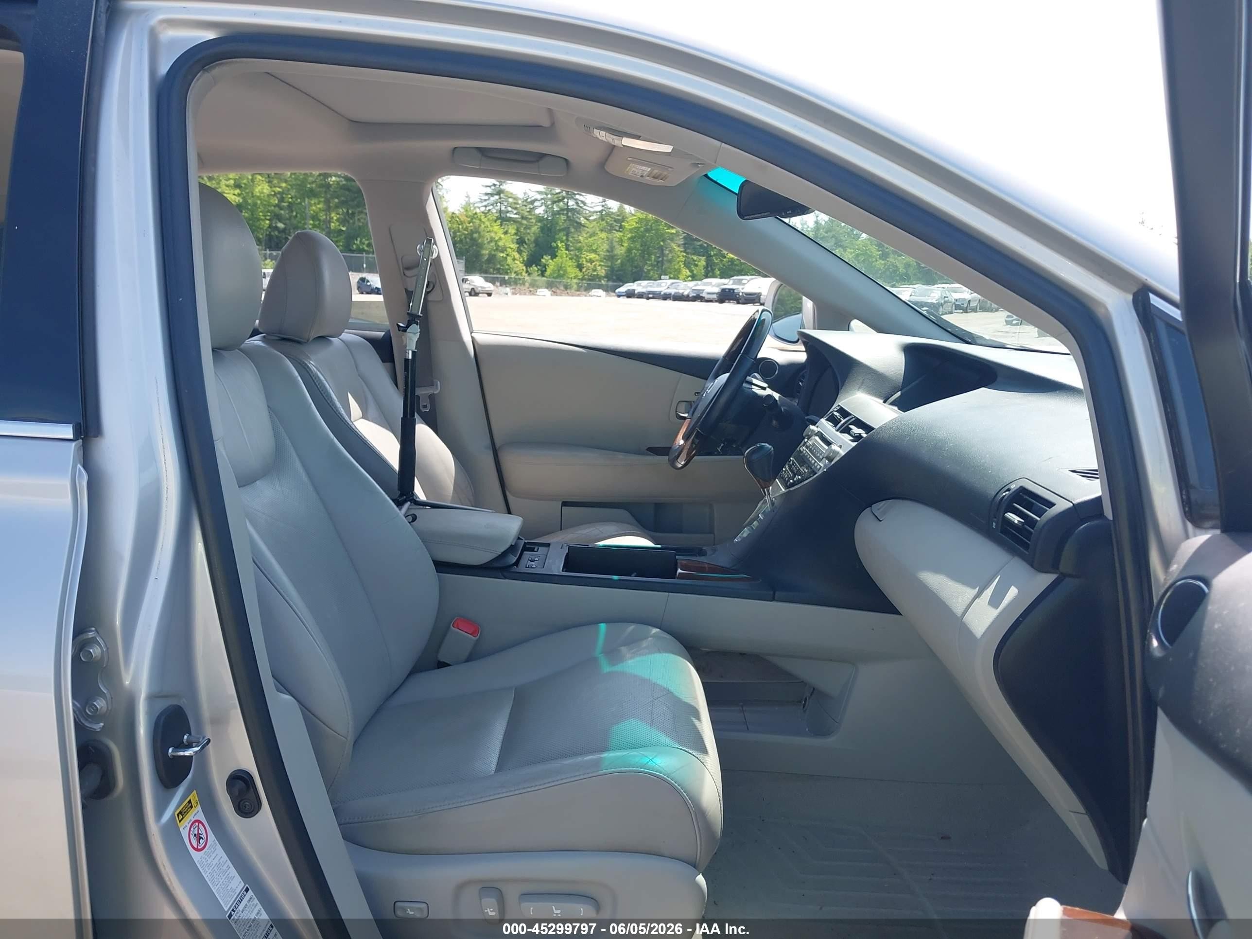 2011 Lexus Rx 350   Silver vin: 2T2BK1BA7BC097801