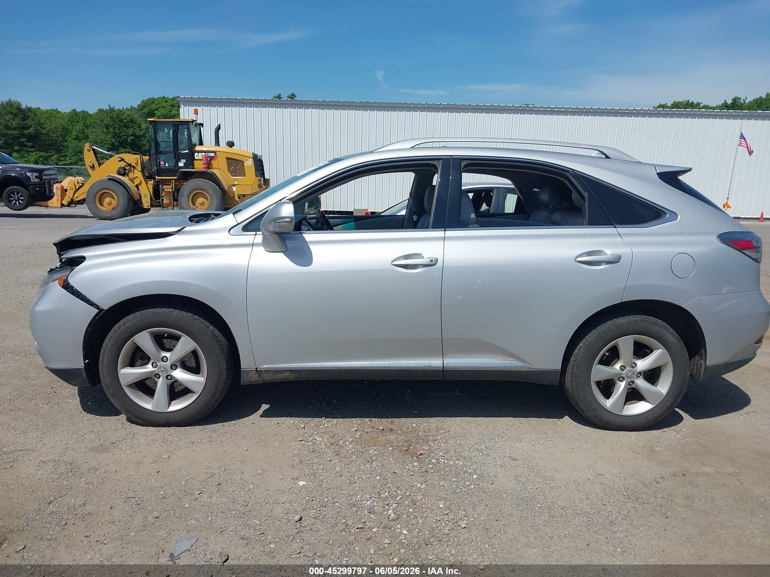 2011 Lexus Rx 350   Silver vin: 2T2BK1BA7BC097801
