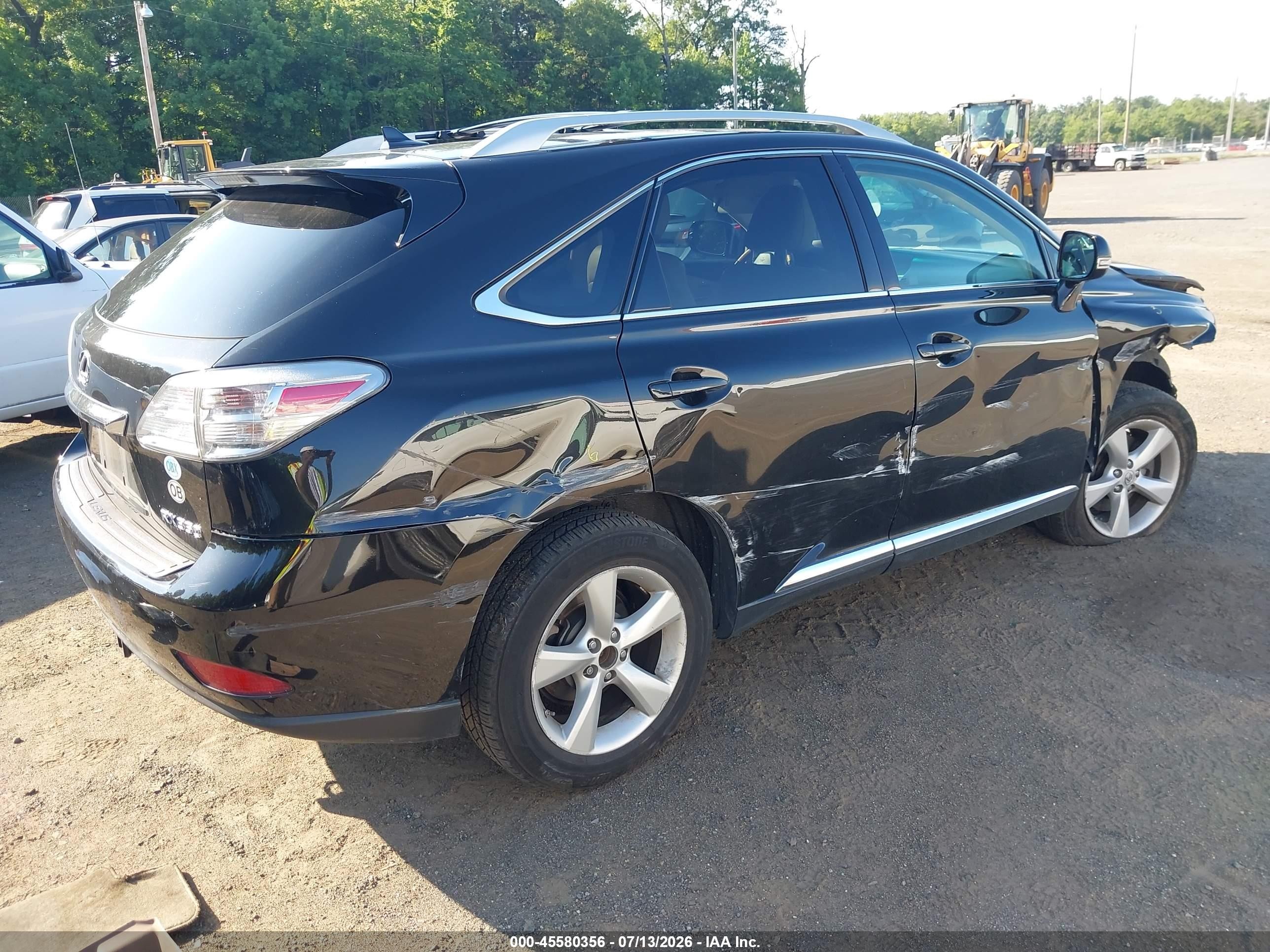 2011 Lexus Rx 350 Black vin: 2T2BK1BA7BC099578