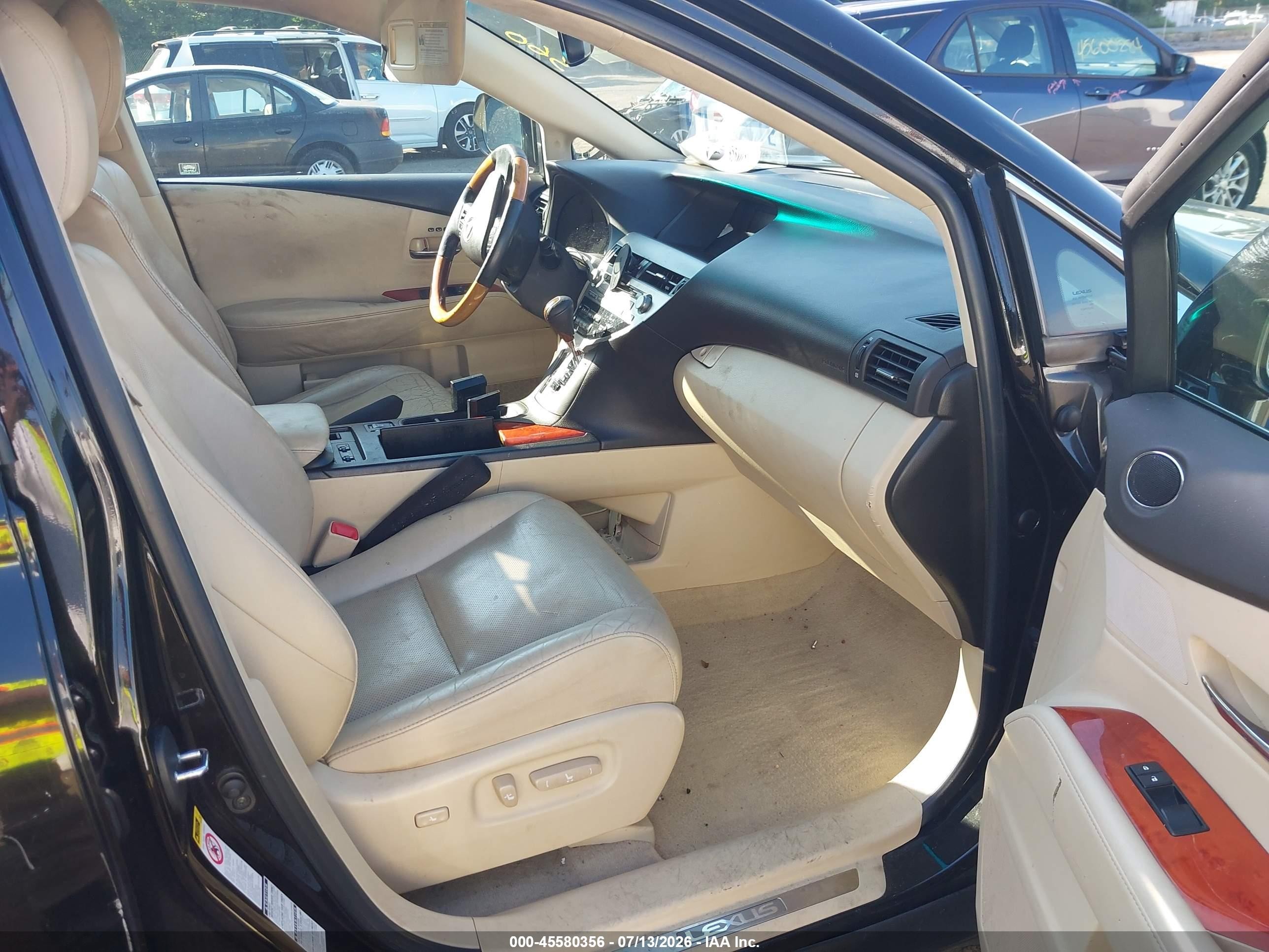 2011 Lexus Rx 350 Black vin: 2T2BK1BA7BC099578