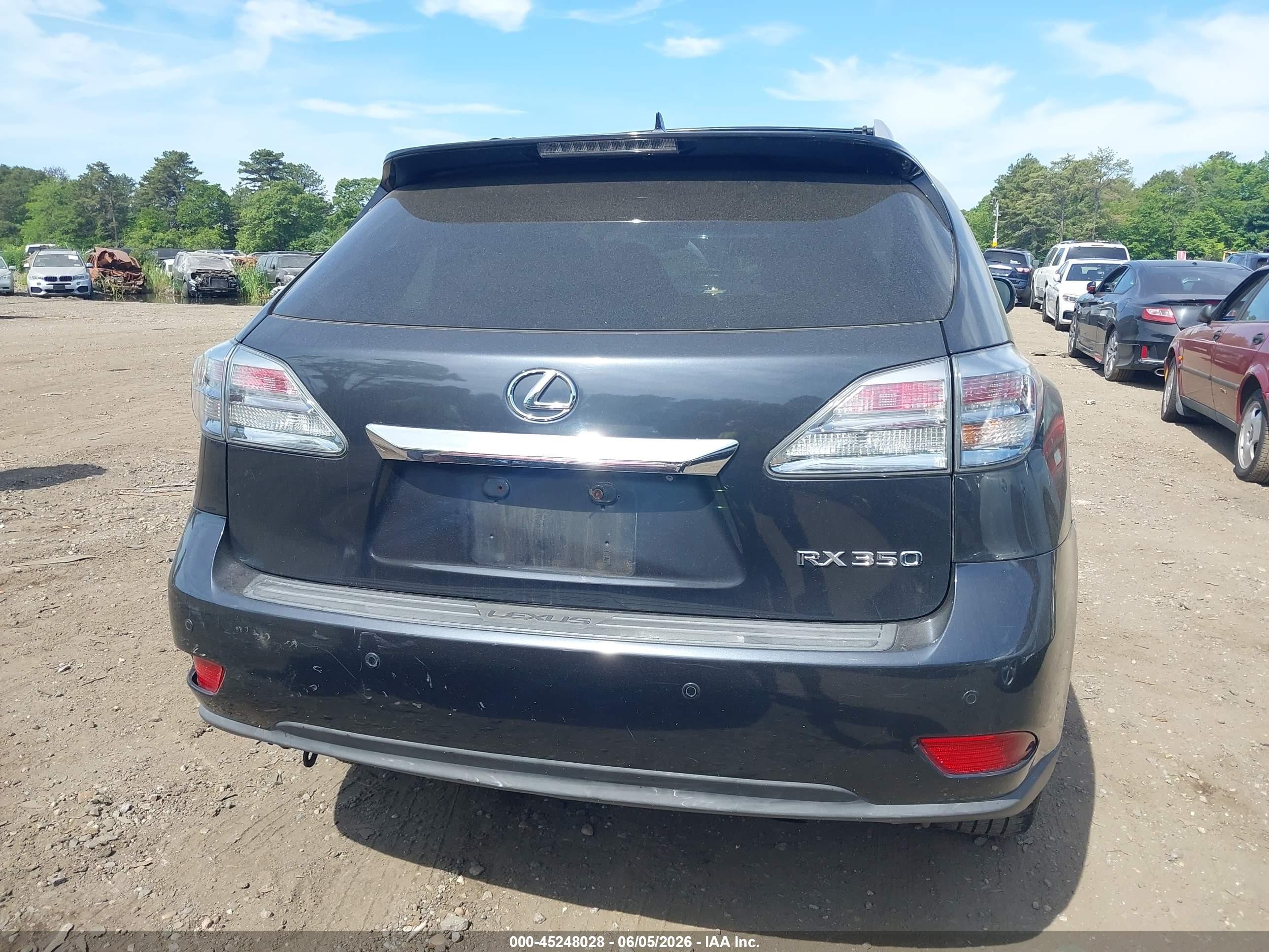 2011 Lexus Rx 350   Black vin: 2T2BK1BA7BC106514
