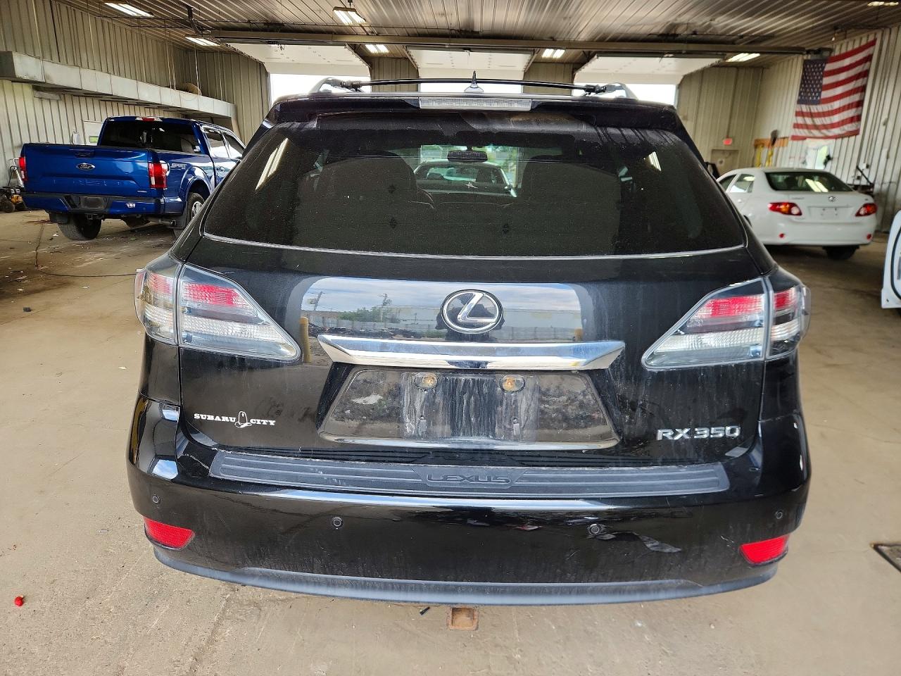 2012 Lexus Rx 350 Черный vin: 2T2BK1BA7CC125050