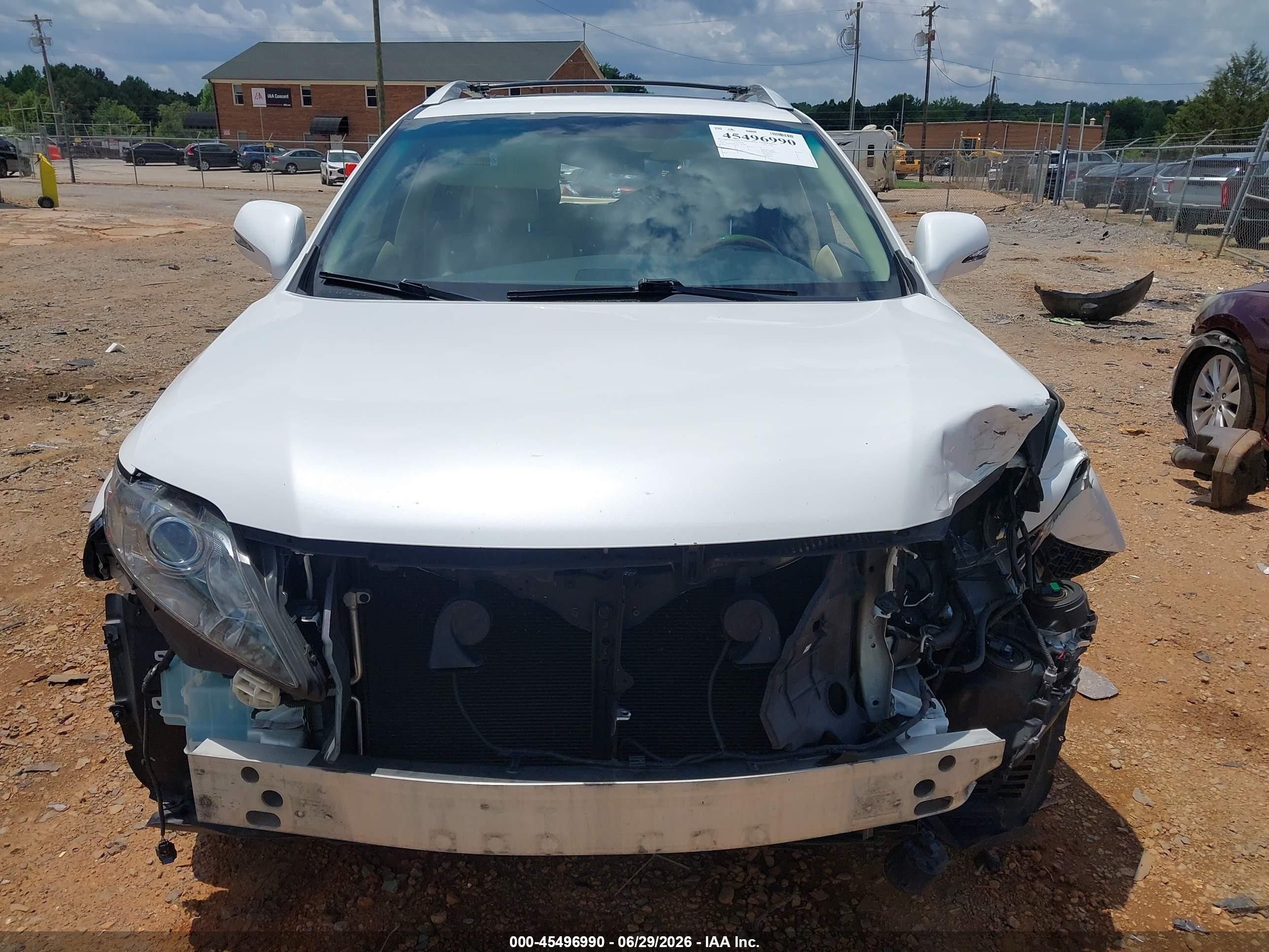 2012 Lexus Rx 350 White vin: 2T2BK1BA7CC125680