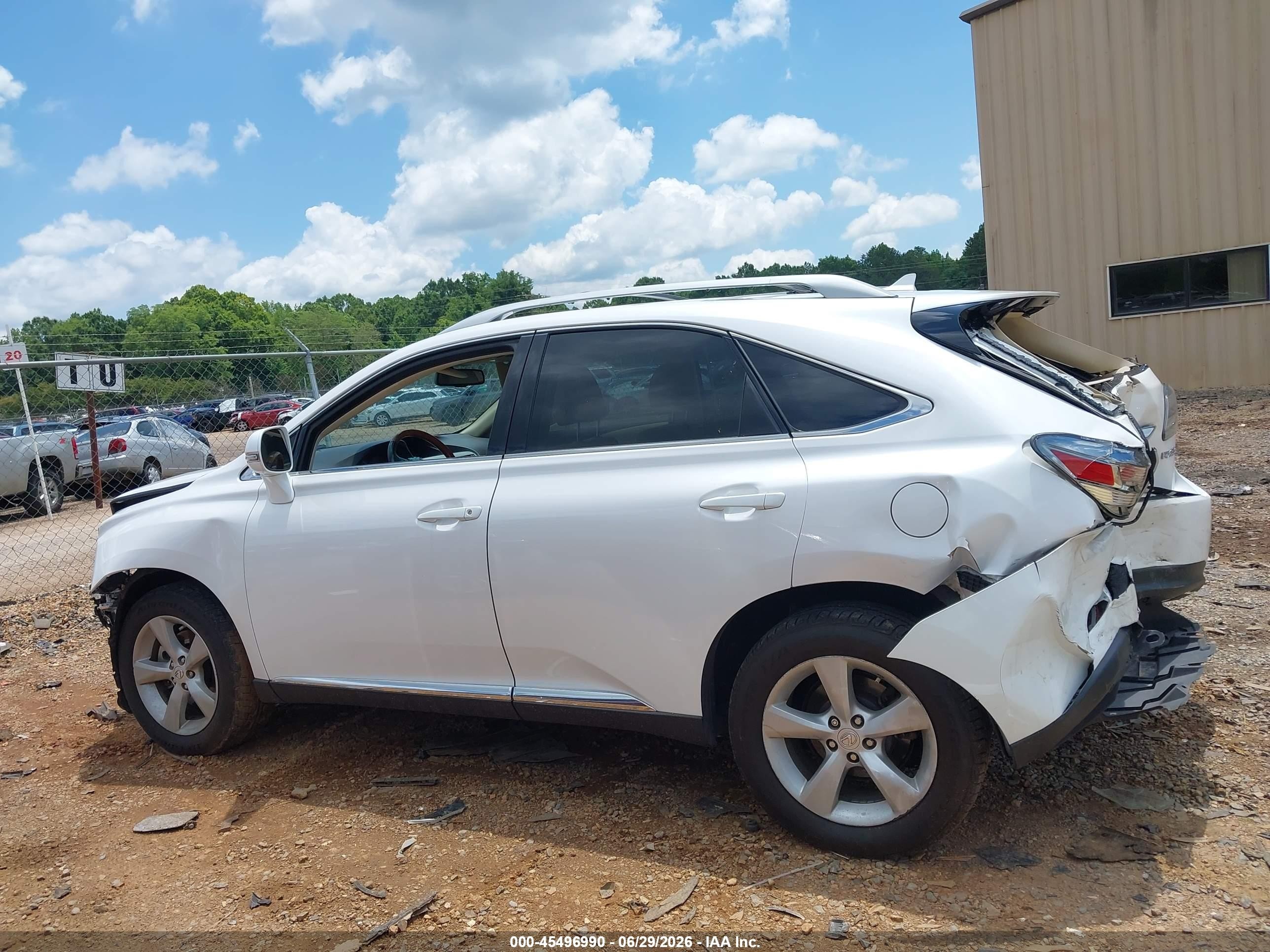 2012 Lexus Rx 350 White vin: 2T2BK1BA7CC125680