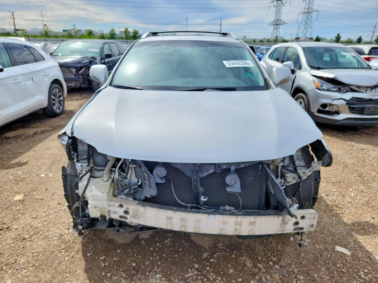 2012 Lexus Rx 350 Silver vin: 2T2BK1BA7CC130538