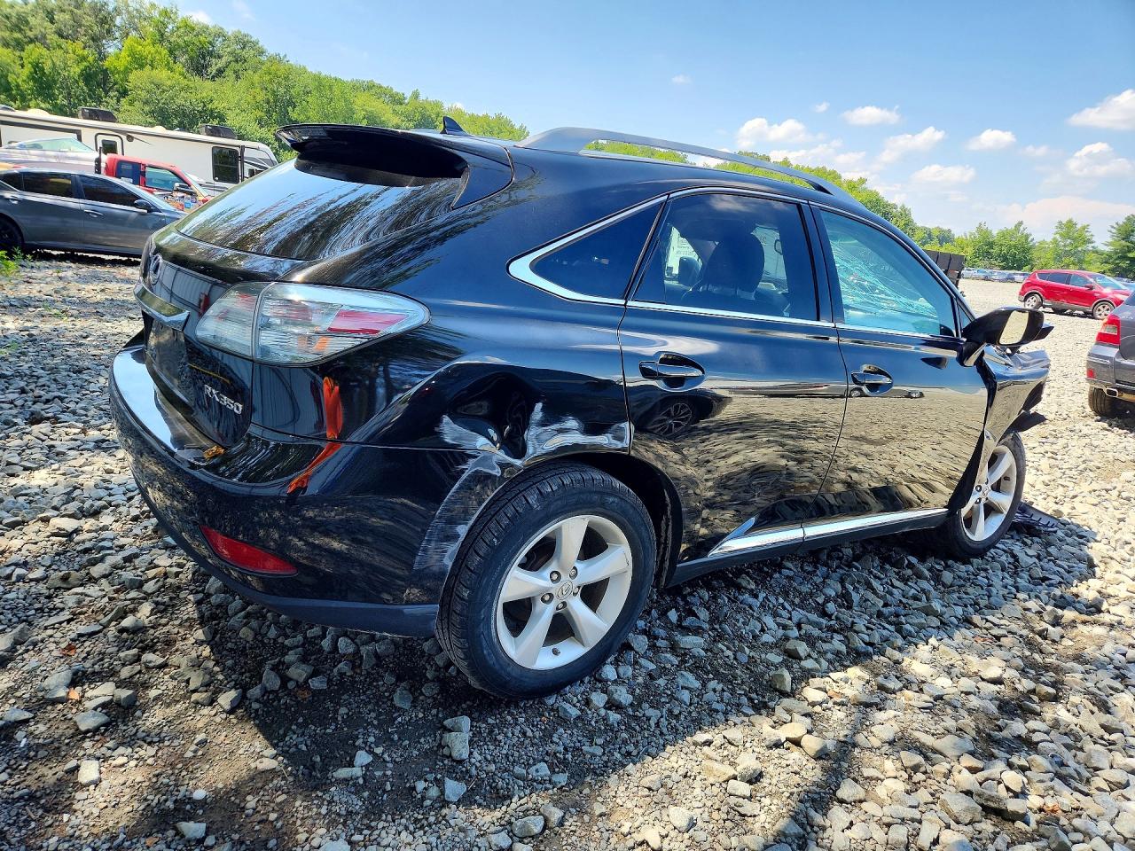 2012 Lexus Rx 350 Black vin: 2T2BK1BA7CC134024