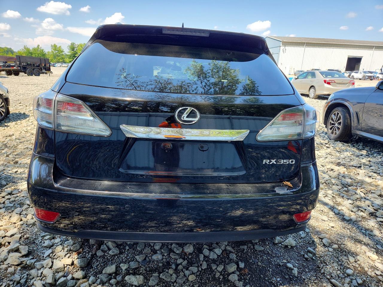 2012 Lexus Rx 350 Black vin: 2T2BK1BA7CC134024