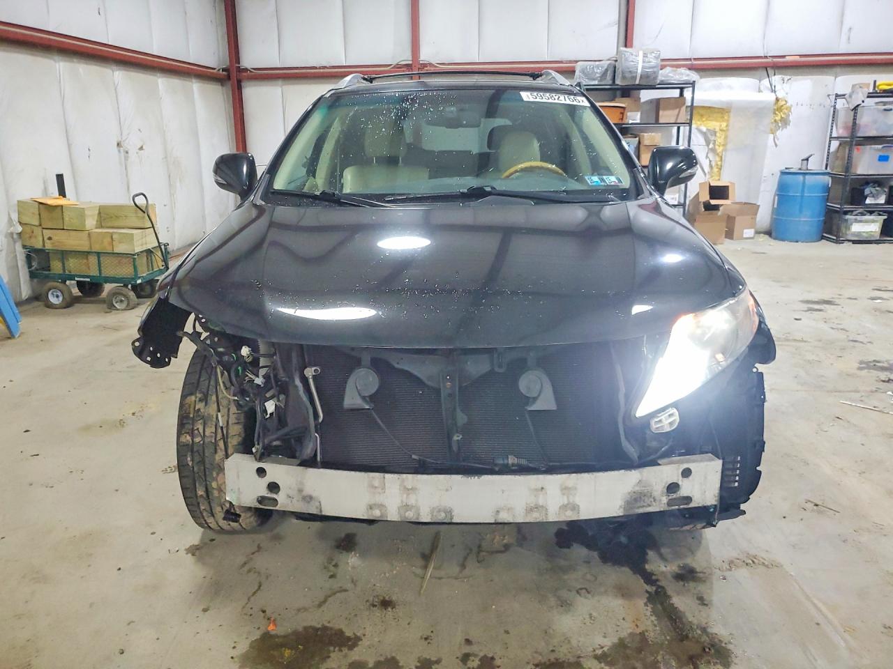 2012 Lexus Rx 350 Black vin: 2T2BK1BA7CC134914