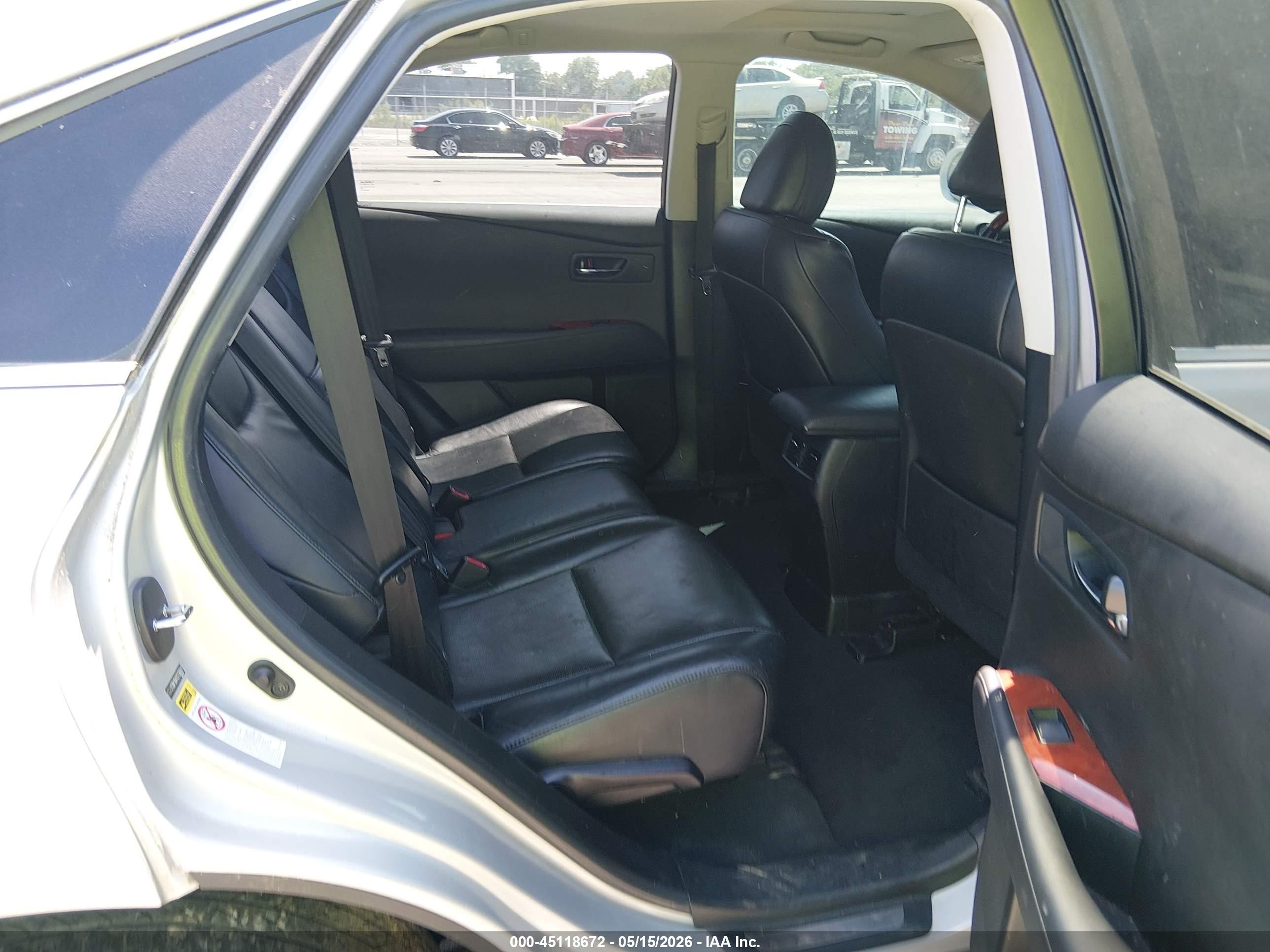 2012 Lexus Rx 350   Gray vin: 2T2BK1BA7CC136047
