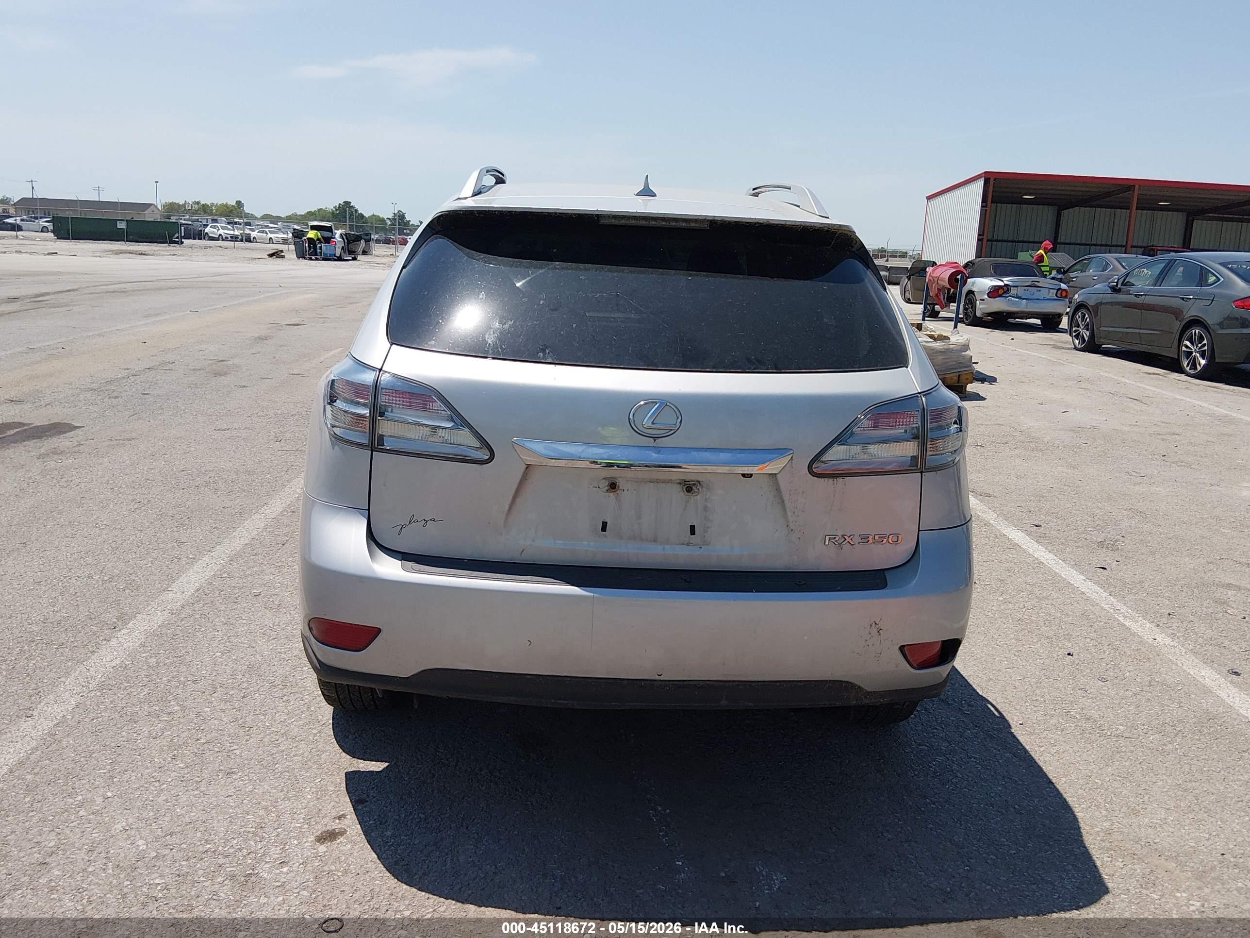 2012 Lexus Rx 350   Gray vin: 2T2BK1BA7CC136047