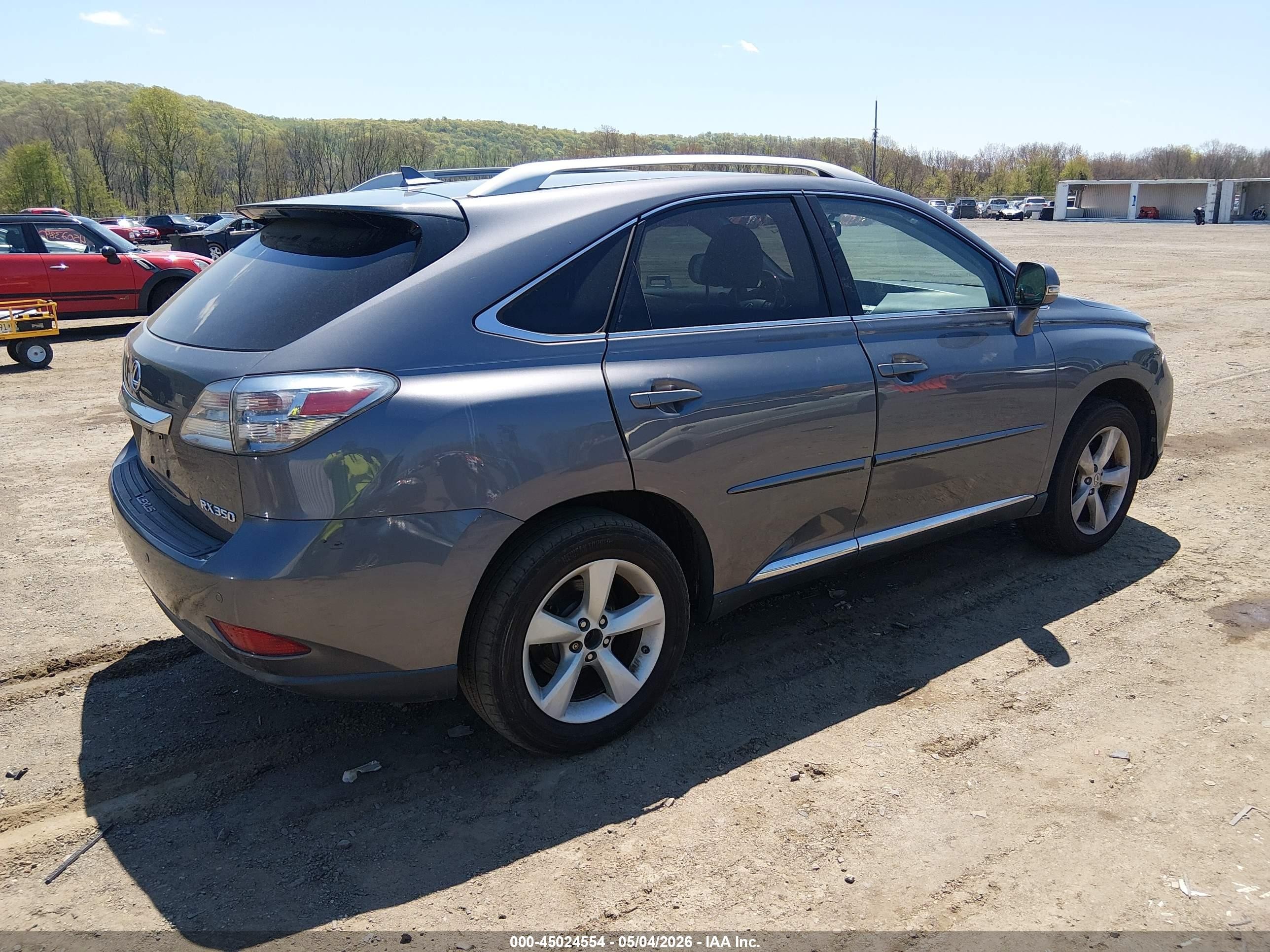 2012 Lexus Rx 350   Gray vin: 2T2BK1BA7CC136226