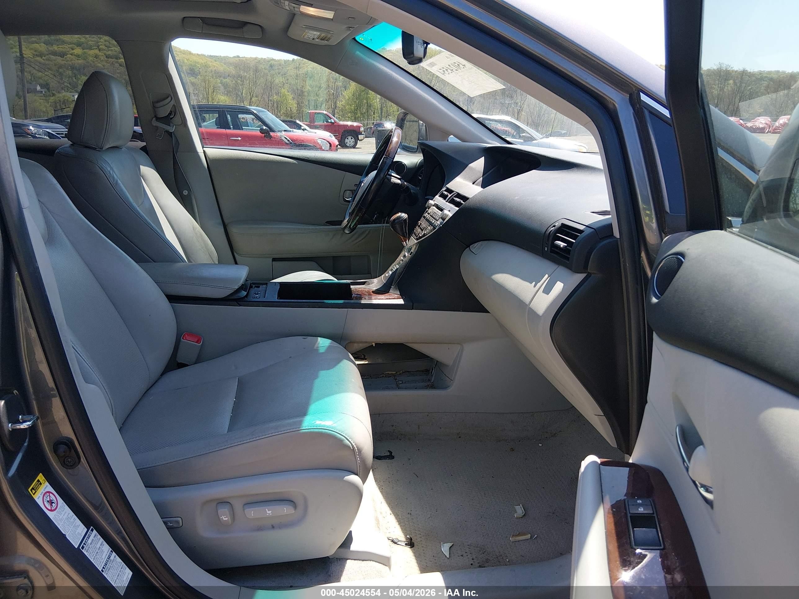 2012 Lexus Rx 350   Gray vin: 2T2BK1BA7CC136226