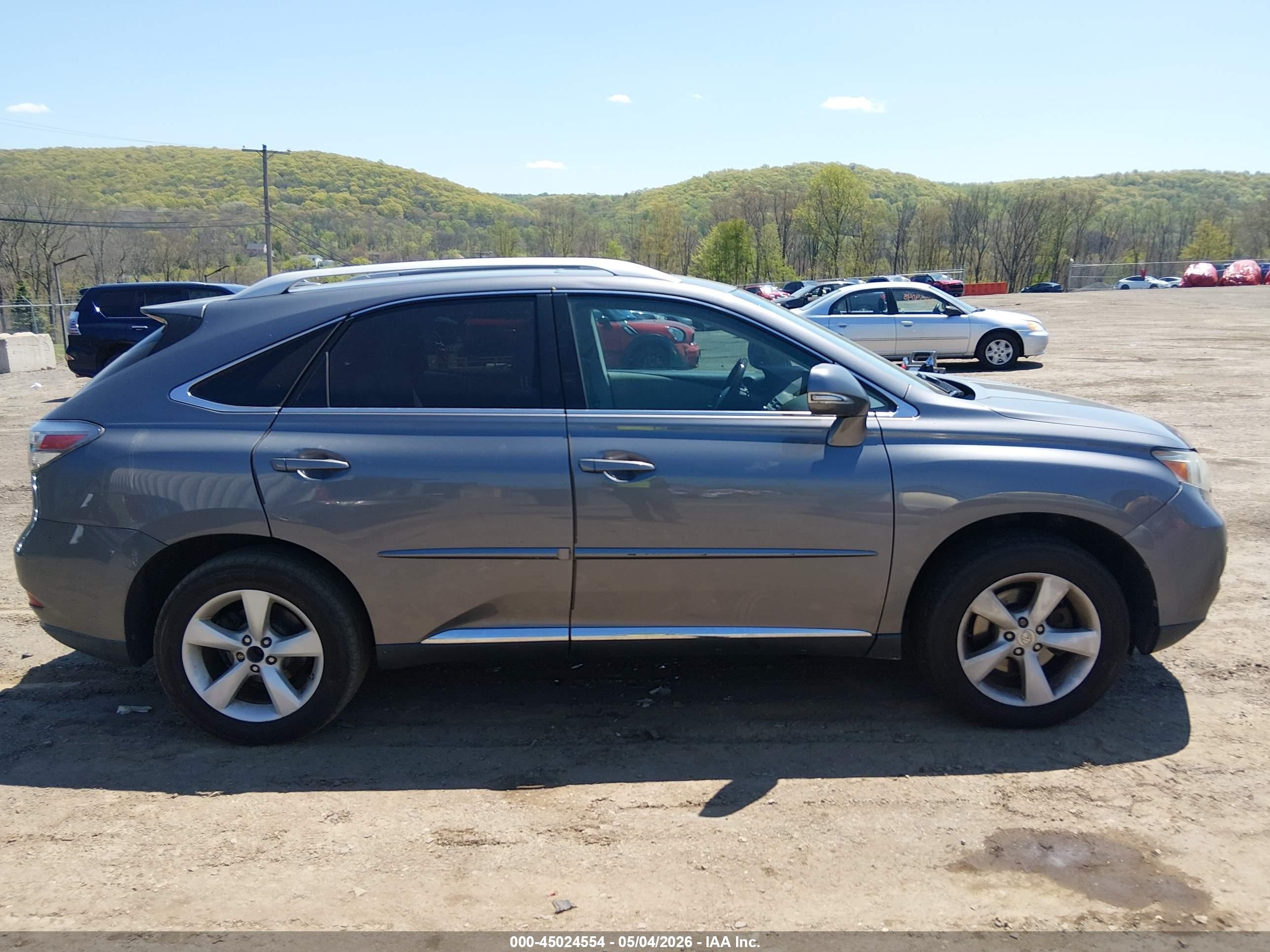 2012 Lexus Rx 350   Gray vin: 2T2BK1BA7CC136226