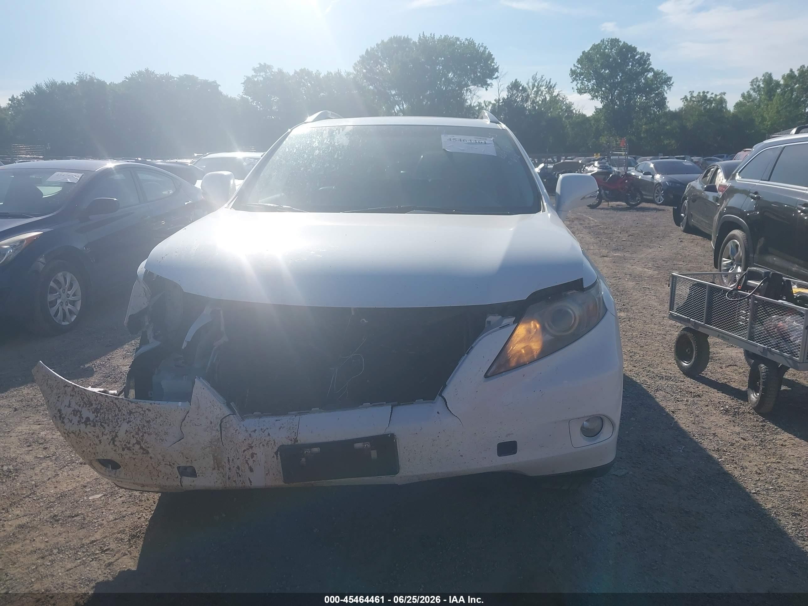 2012 Lexus Rx 350   Белый vin: 2T2BK1BA7CC139692