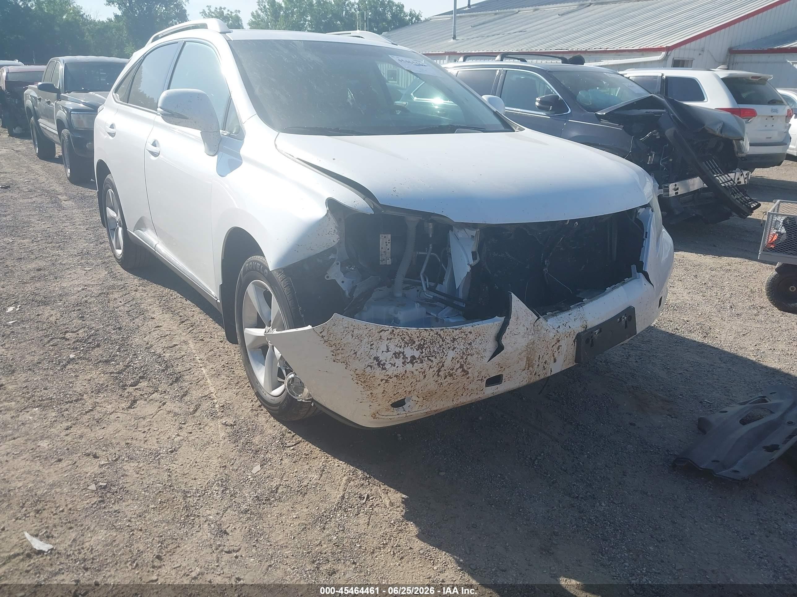 2012 Lexus Rx 350   Белый vin: 2T2BK1BA7CC139692