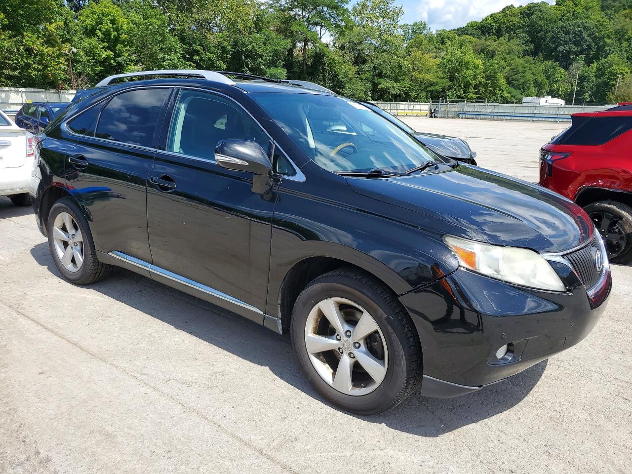 2012 Lexus Rx 350 Black vin: 2T2BK1BA7CC142480