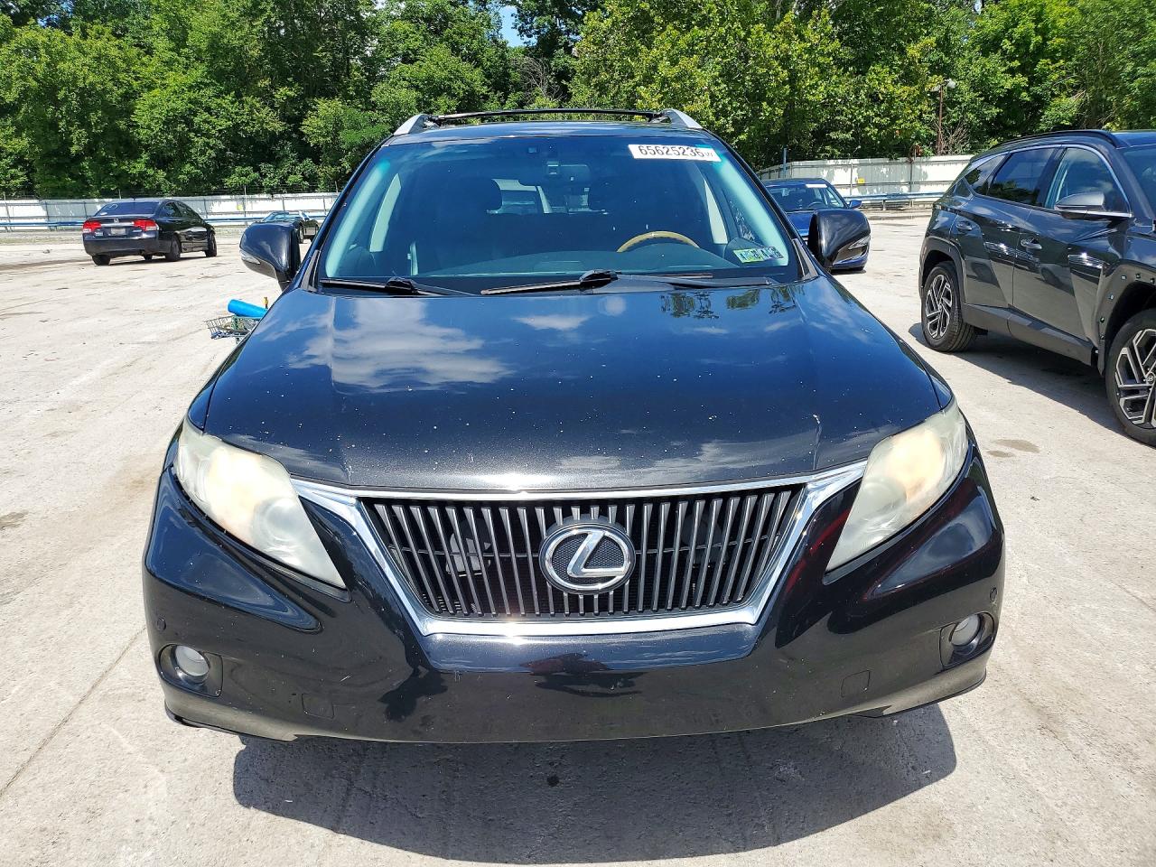 2012 Lexus Rx 350 Black vin: 2T2BK1BA7CC142480