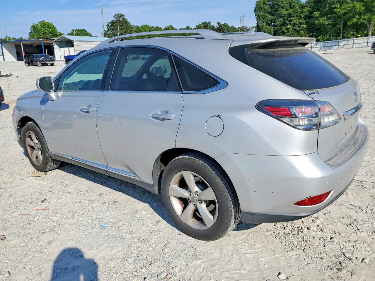 2012 Lexus Rx 350 Silver vin: 2T2BK1BA7CC146349