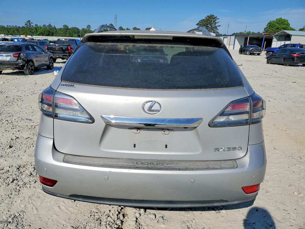 2012 Lexus Rx 350 Silver vin: 2T2BK1BA7CC146349