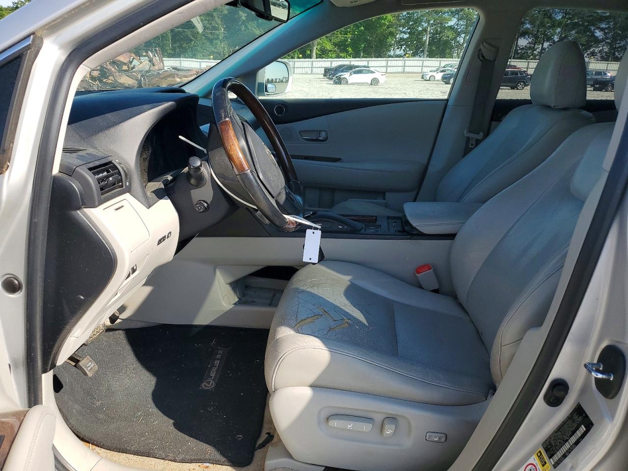 2012 Lexus Rx 350 Silver vin: 2T2BK1BA7CC146349