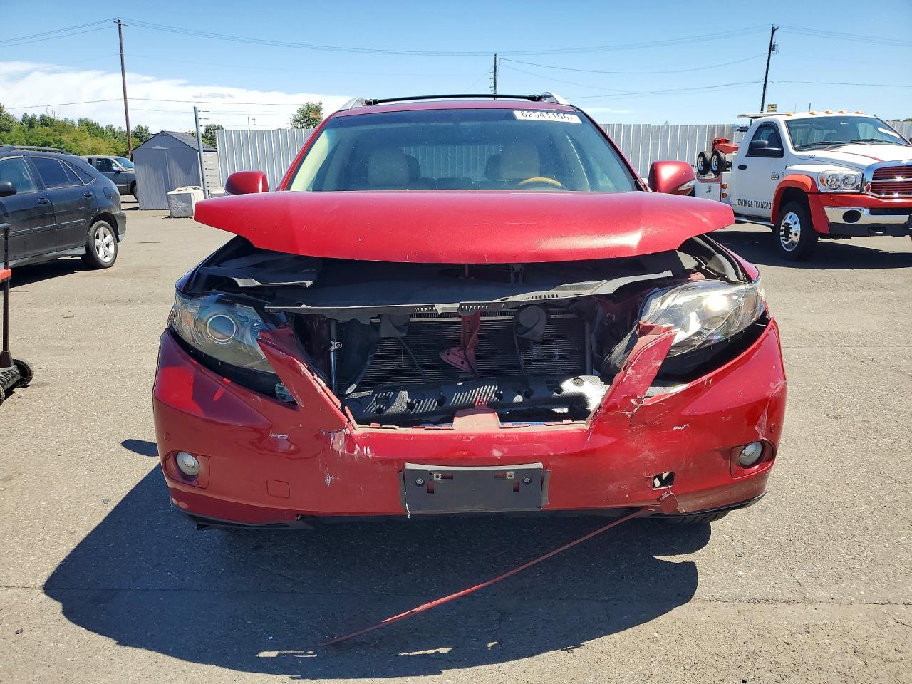 2012 Lexus Rx 350 Red vin: 2T2BK1BA7CC148652