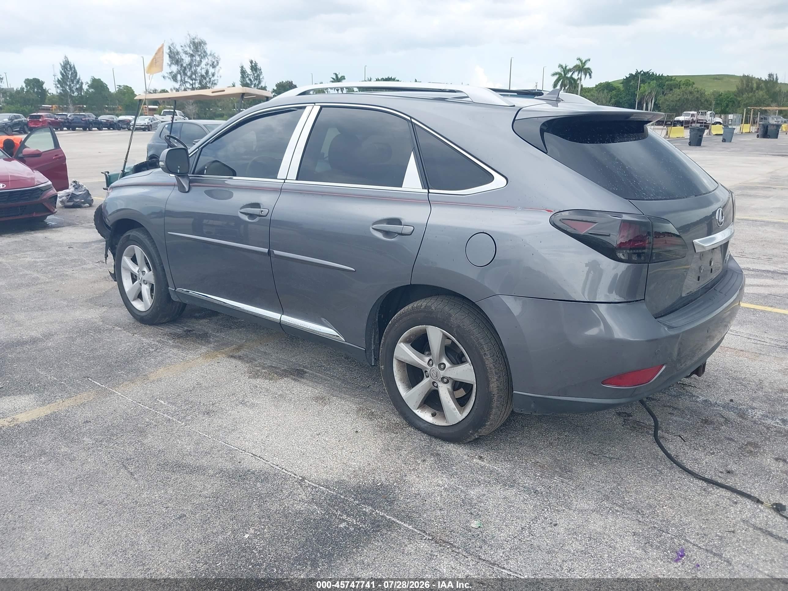 2012 Lexus Rx 350   Gray vin: 2T2BK1BA7CC150269
