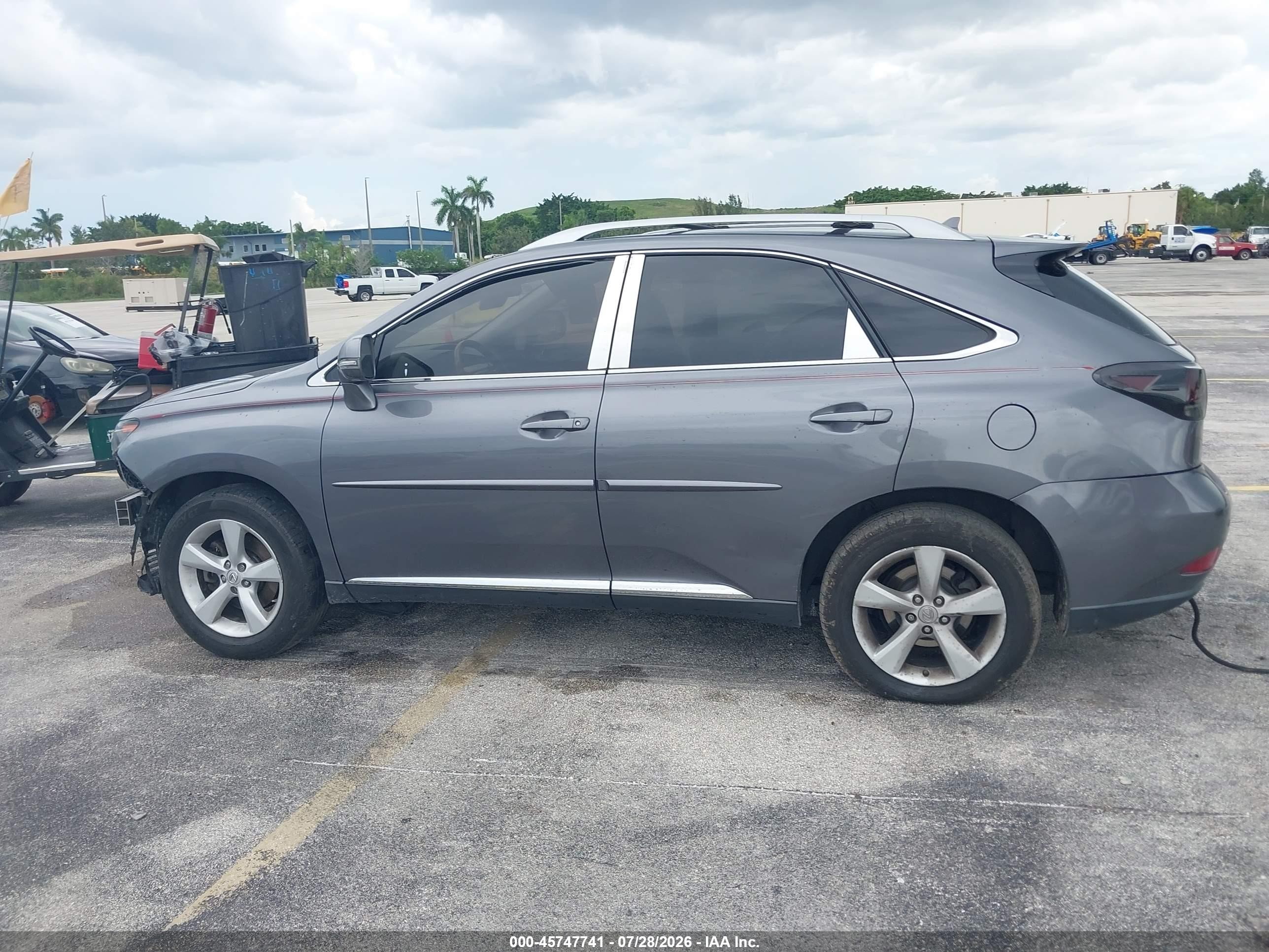 2012 Lexus Rx 350   Gray vin: 2T2BK1BA7CC150269