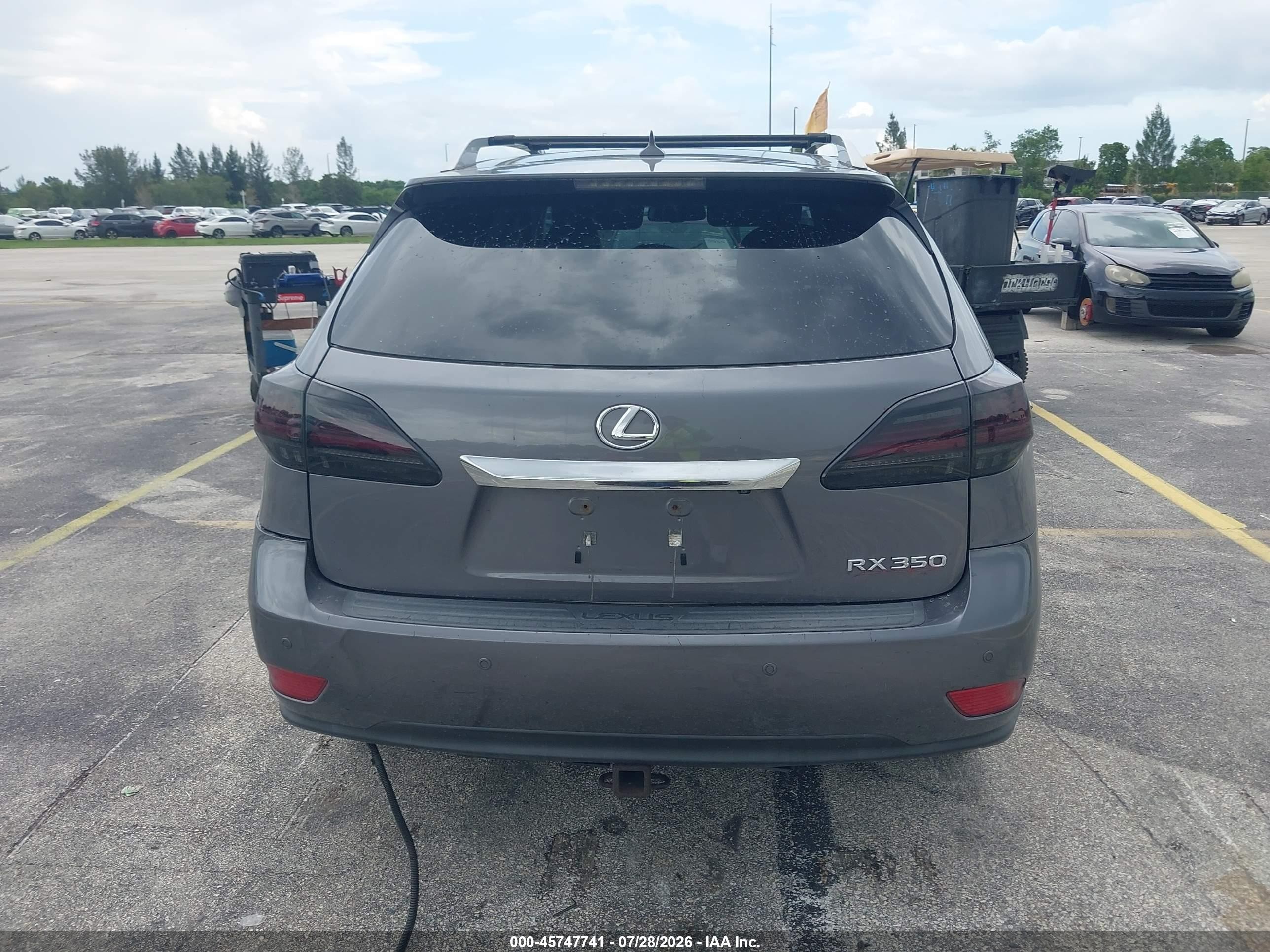 2012 Lexus Rx 350   Gray vin: 2T2BK1BA7CC150269