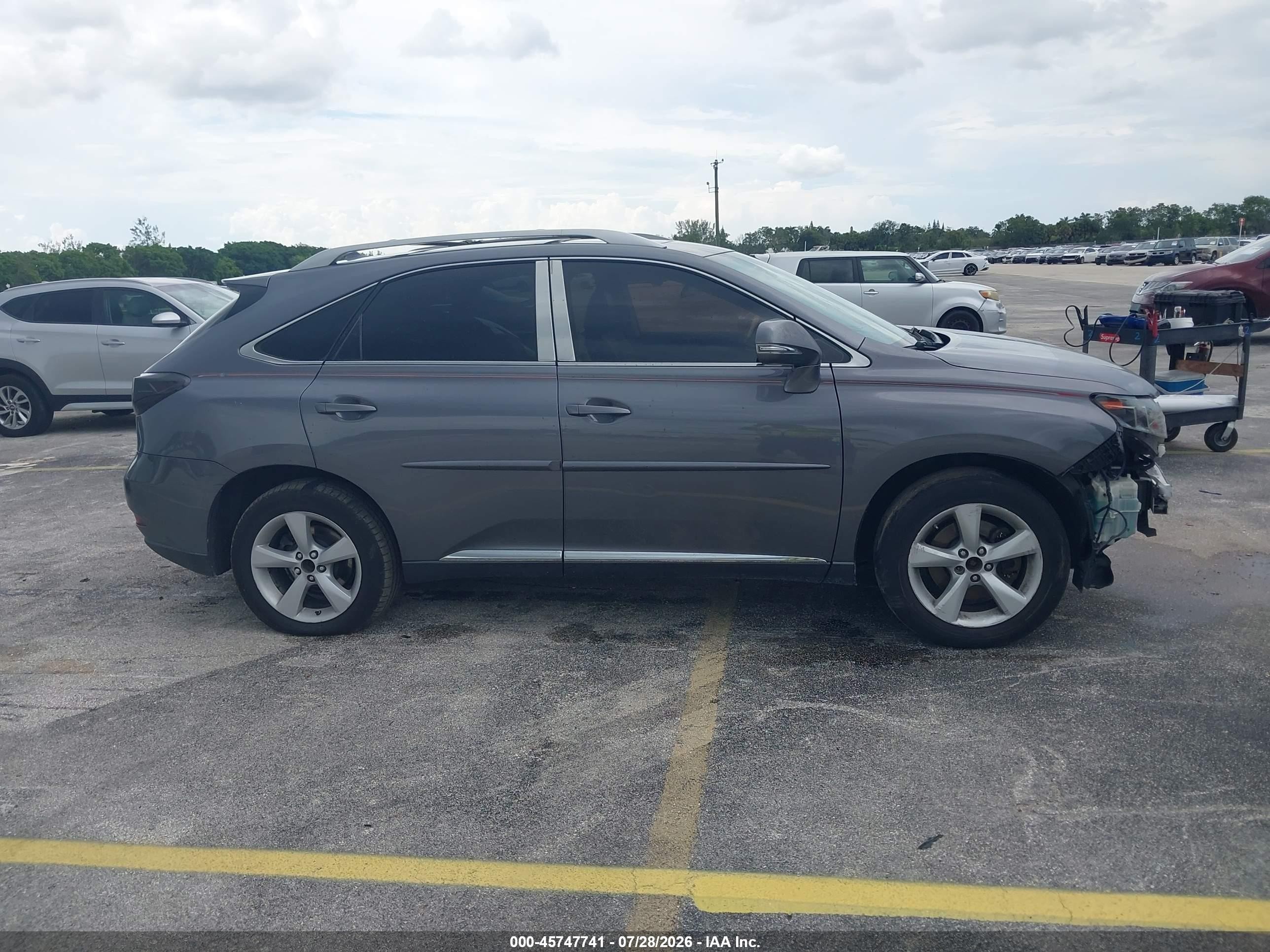 2012 Lexus Rx 350   Gray vin: 2T2BK1BA7CC150269