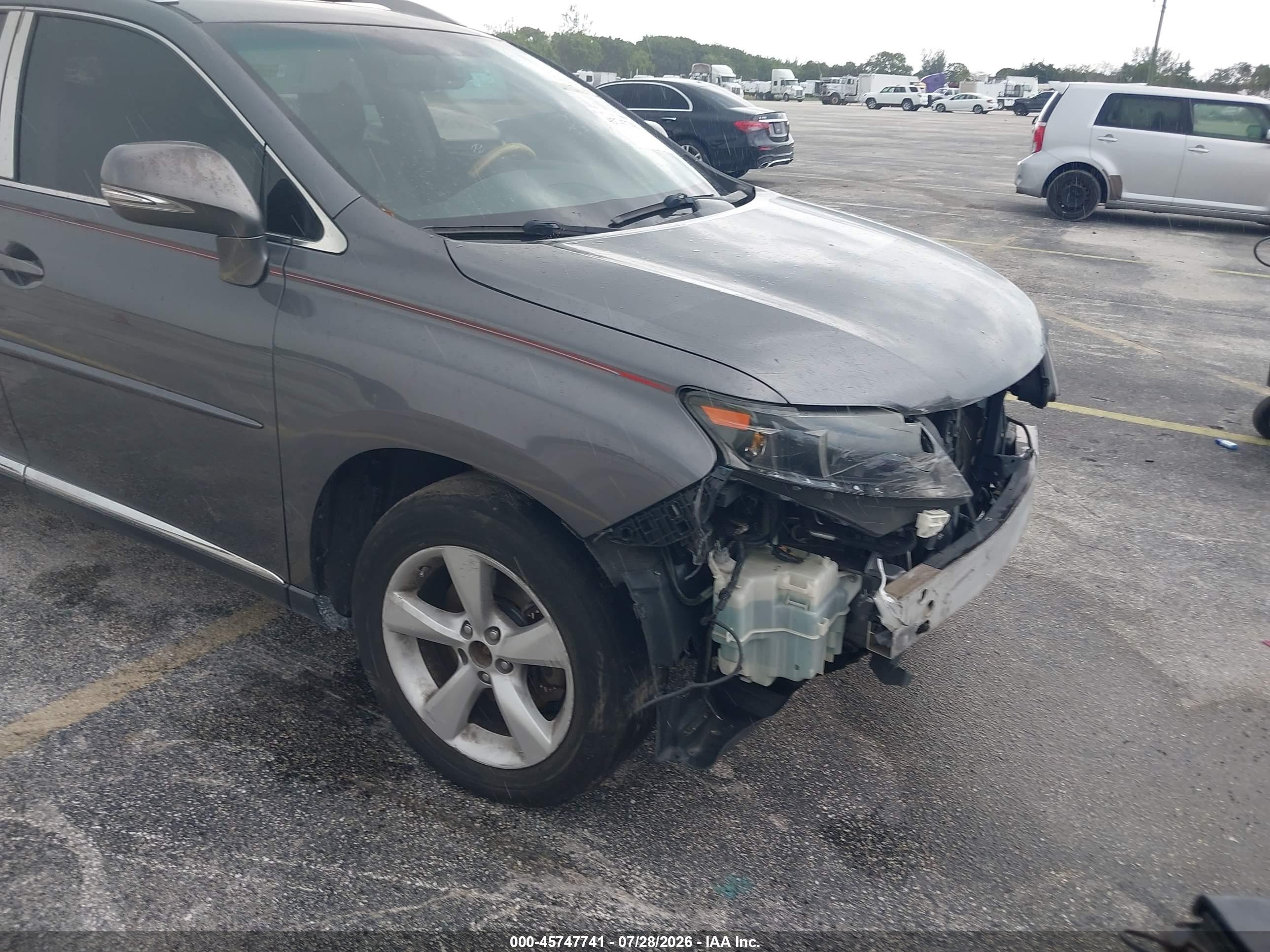 2012 Lexus Rx 350   Gray vin: 2T2BK1BA7CC150269