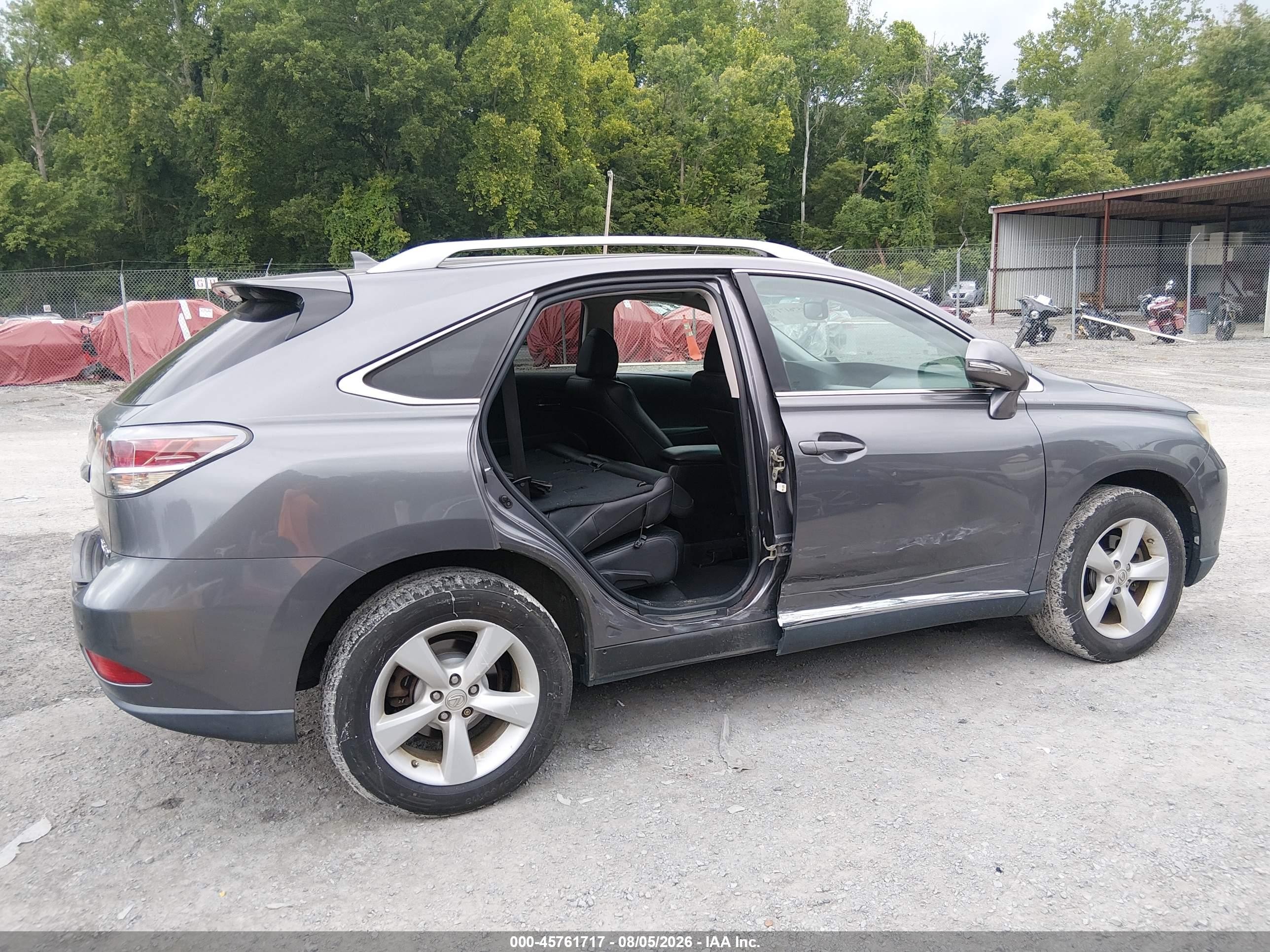 2013 Lexus Rx 350   Gray vin: 2T2BK1BA7DC160401