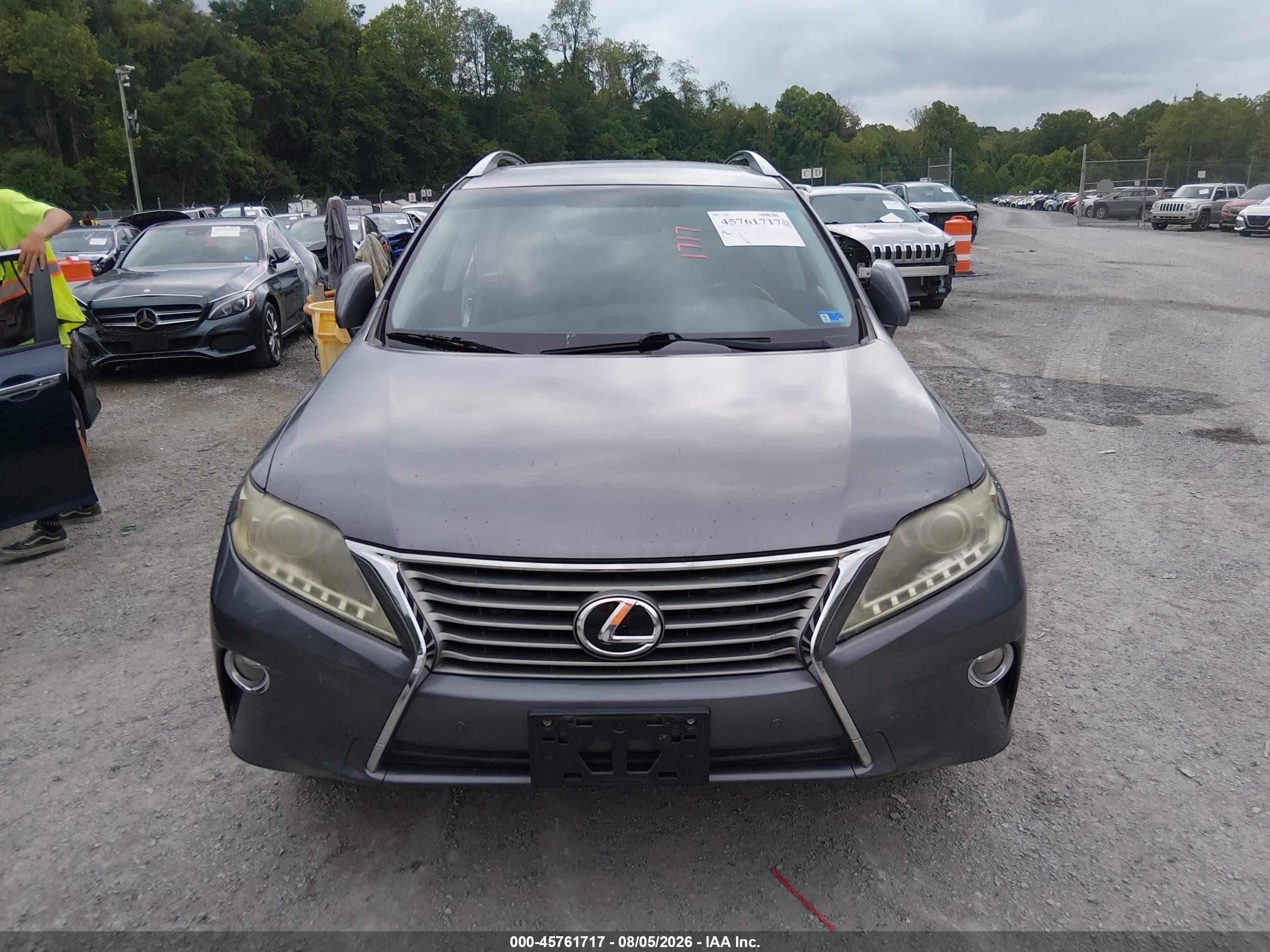 2013 Lexus Rx 350   Gray vin: 2T2BK1BA7DC160401