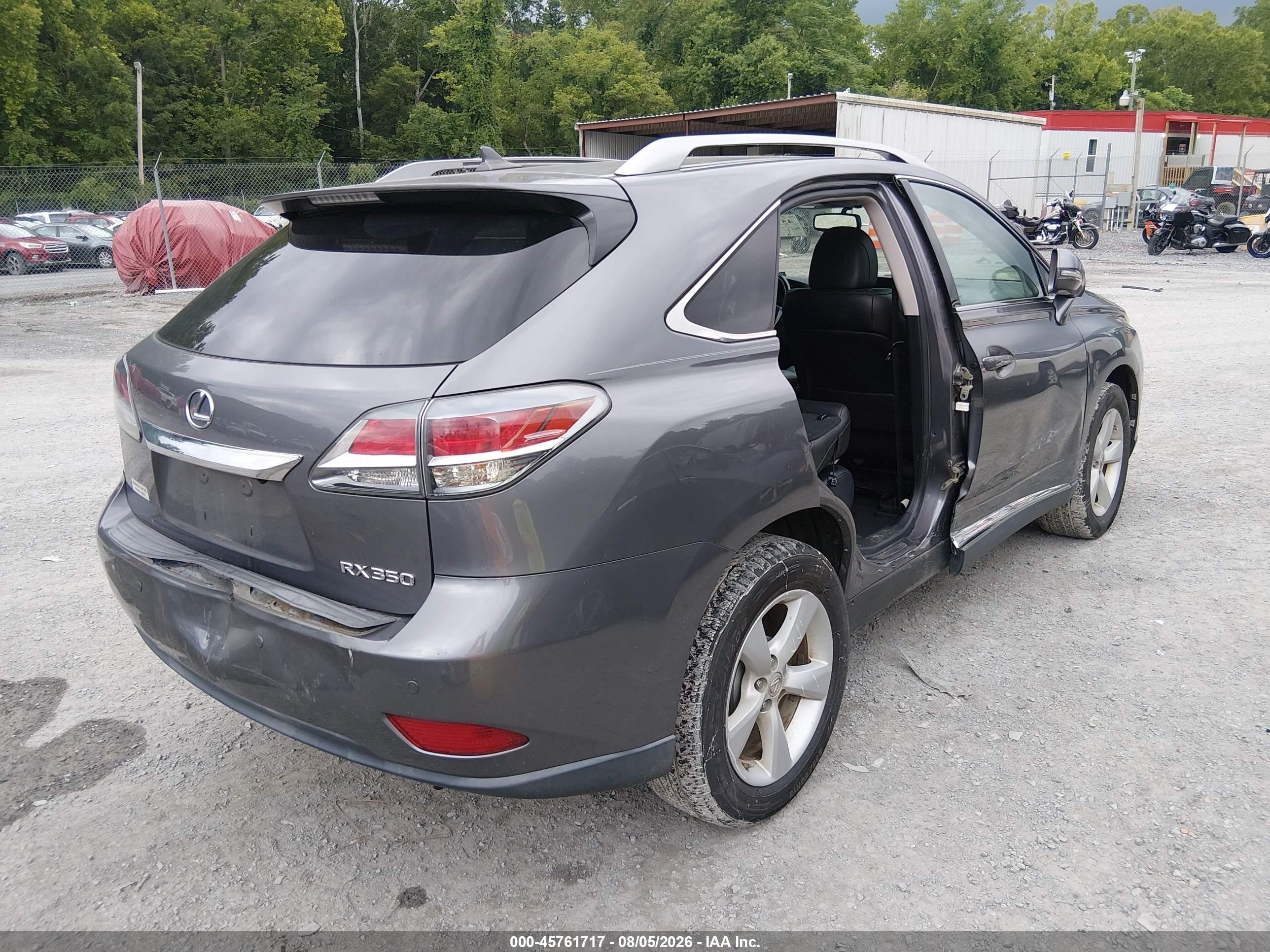 2013 Lexus Rx 350   Gray vin: 2T2BK1BA7DC160401
