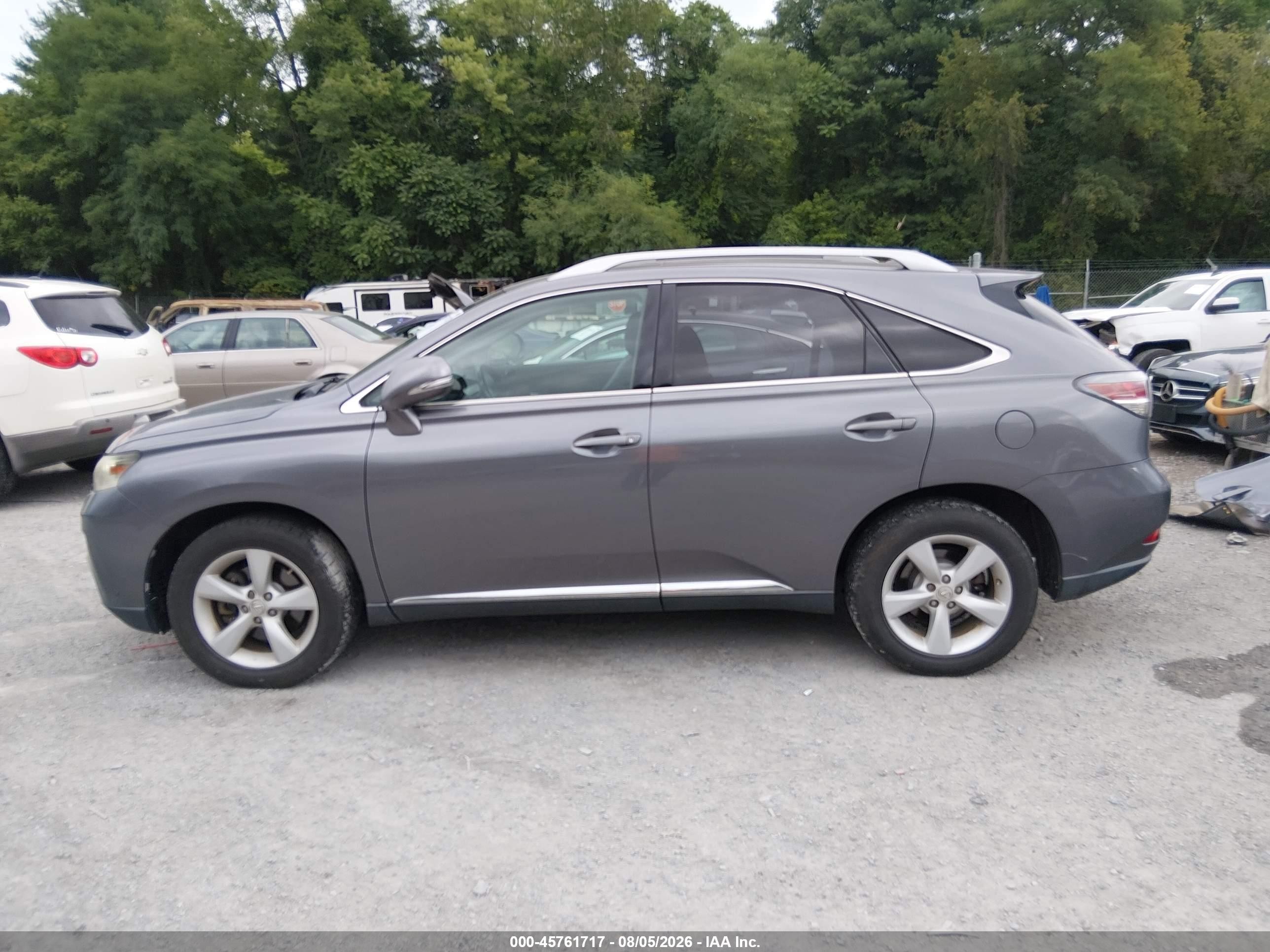 2013 Lexus Rx 350   Gray vin: 2T2BK1BA7DC160401