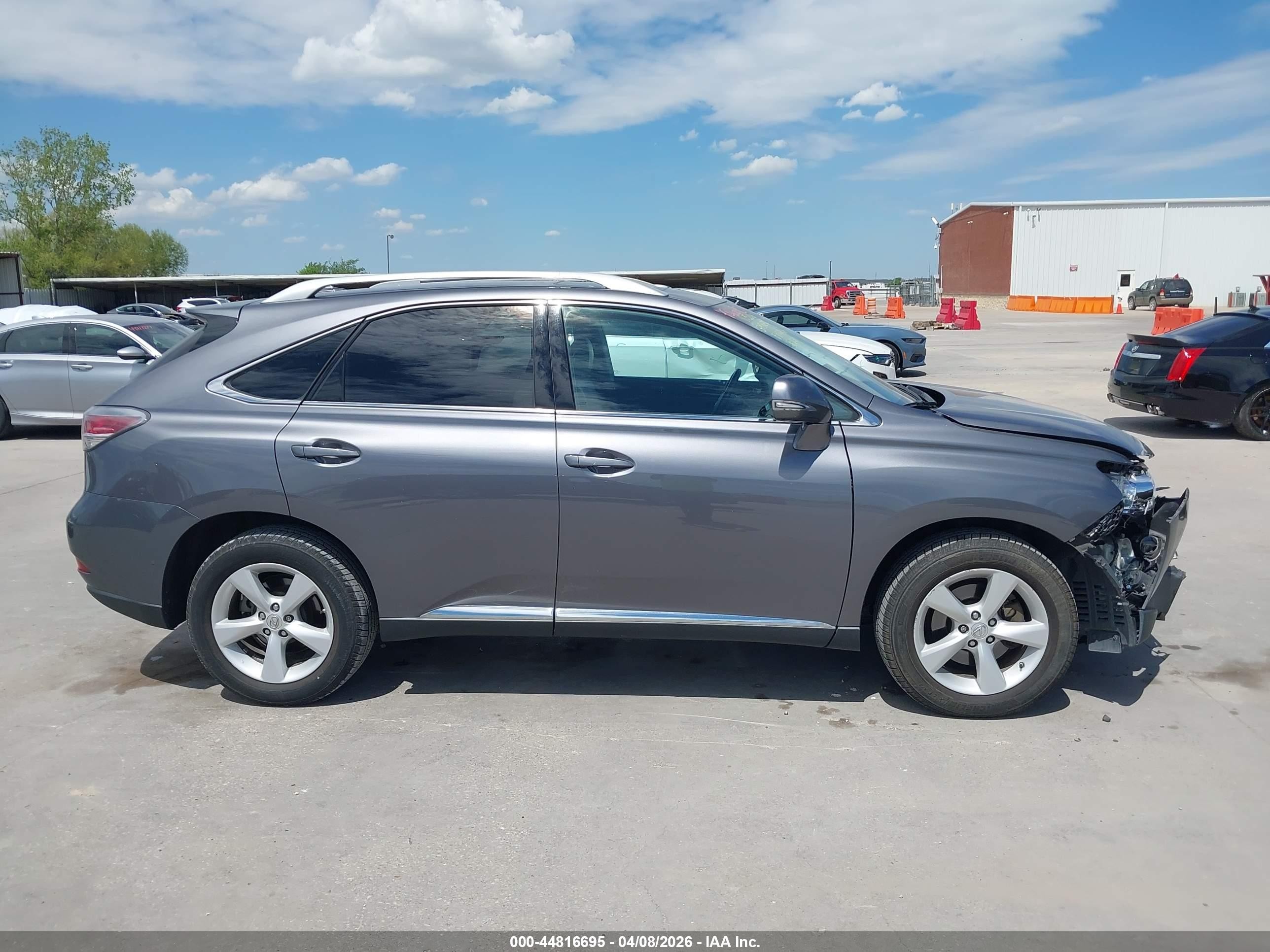 2013 Lexus Rx 350   Gray vin: 2T2BK1BA7DC160513