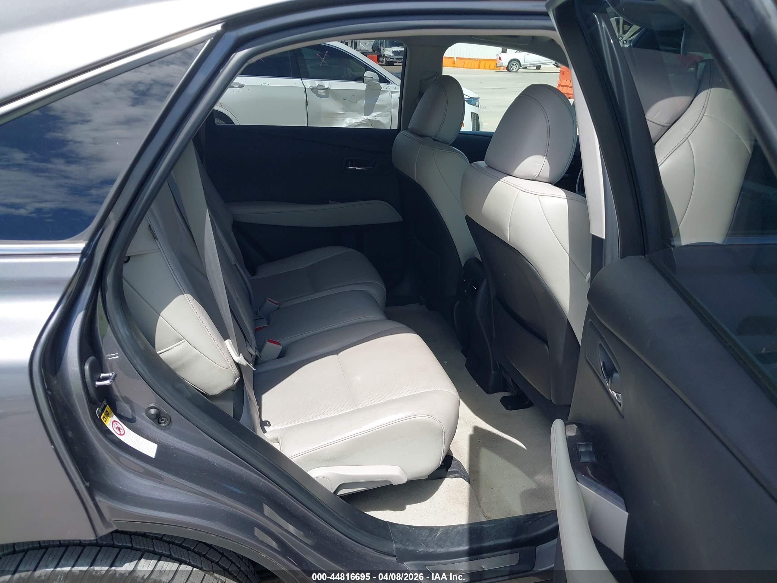 2013 Lexus Rx 350   Gray vin: 2T2BK1BA7DC160513