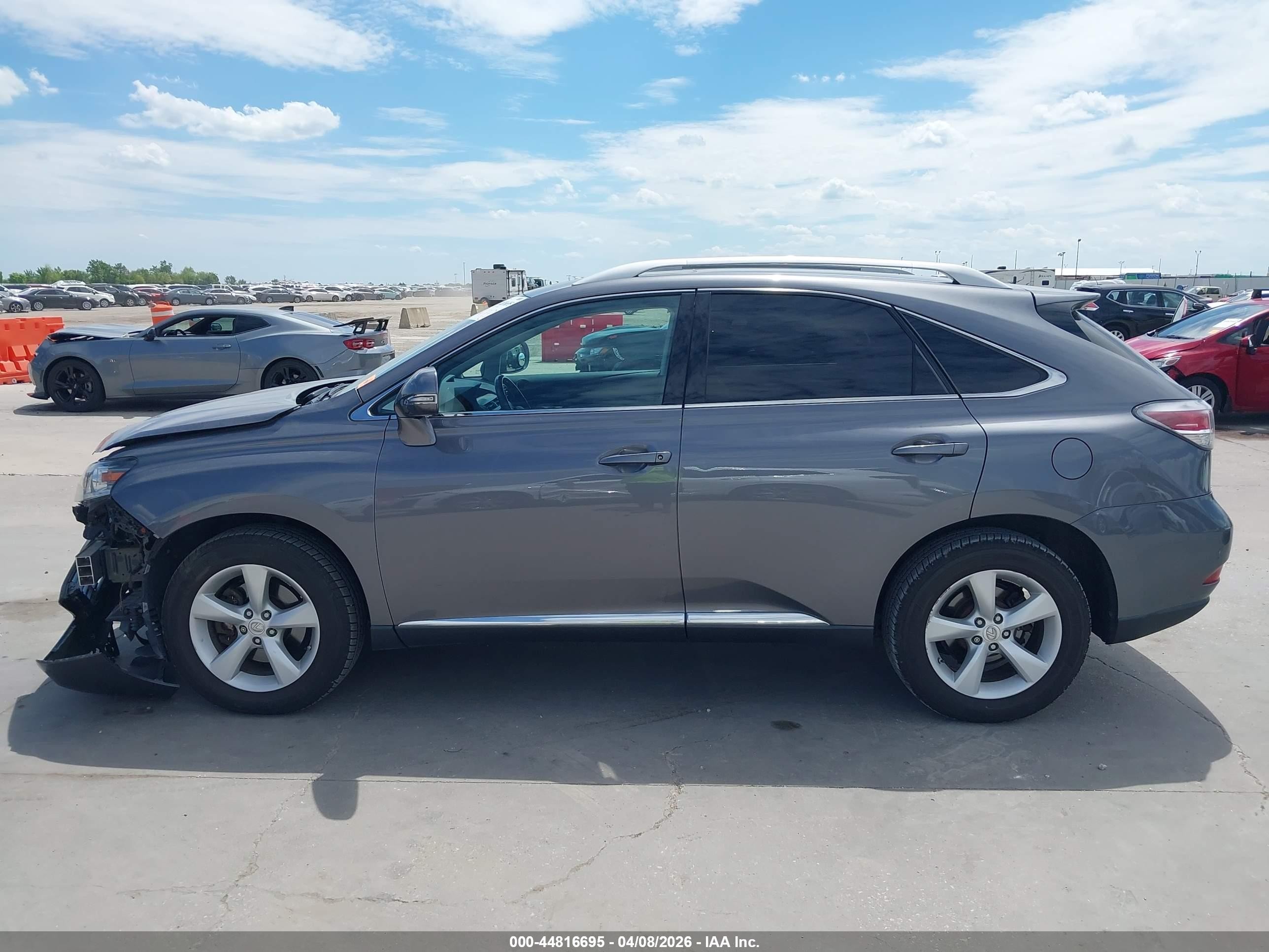 2013 Lexus Rx 350   Gray vin: 2T2BK1BA7DC160513