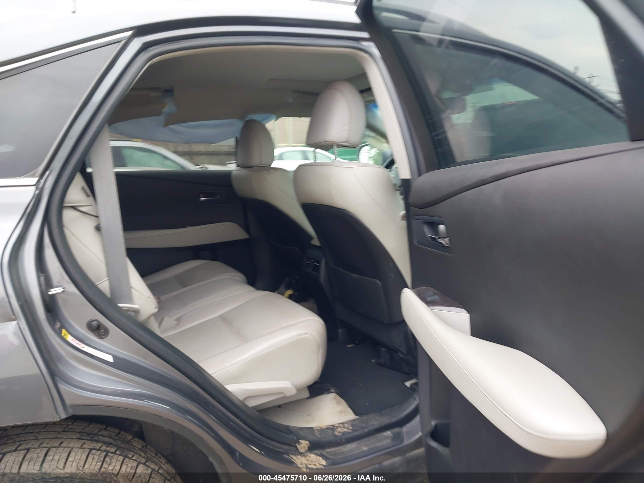 2013 Lexus Rx 350   Gray vin: 2T2BK1BA7DC164450