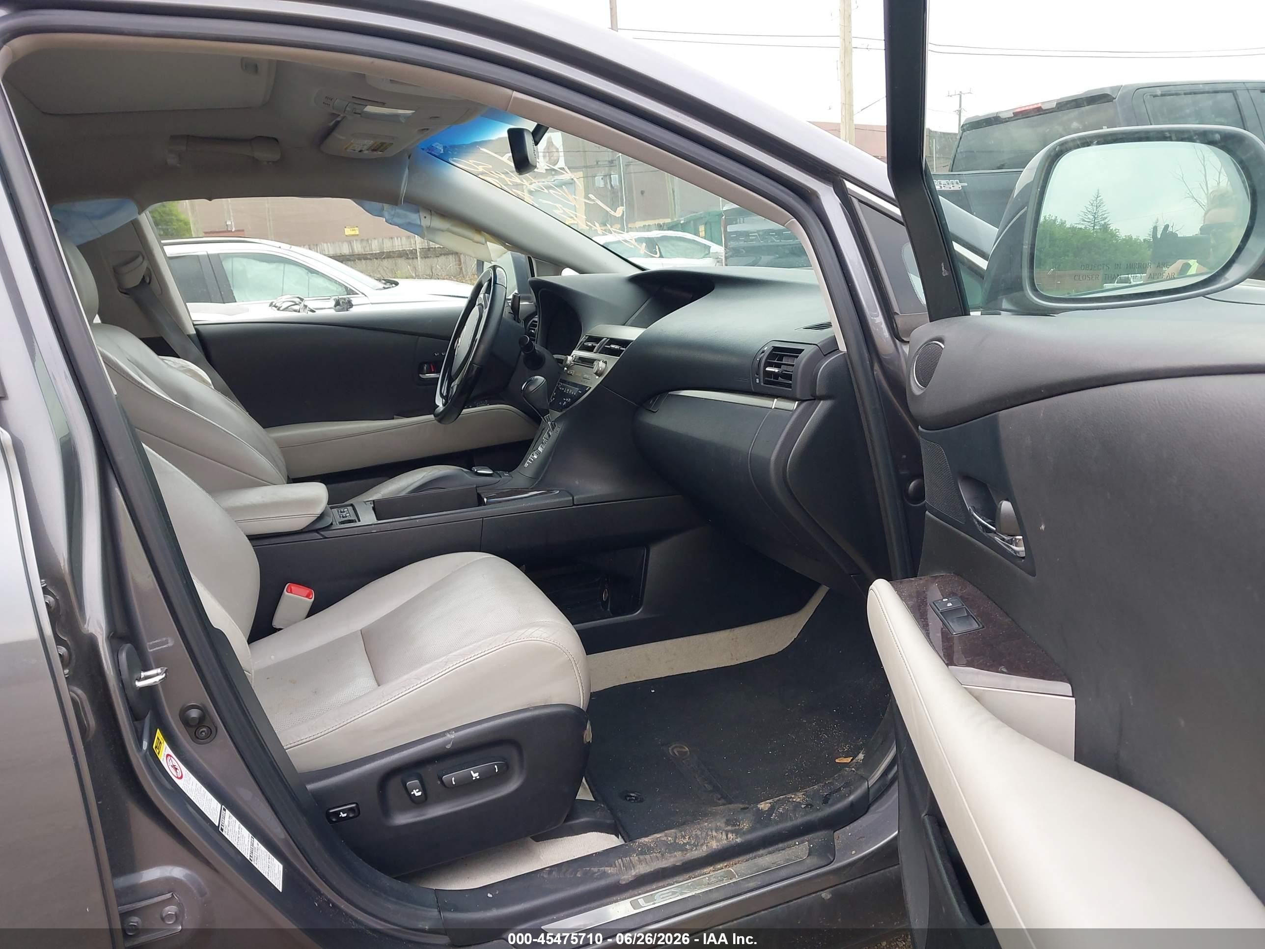 2013 Lexus Rx 350   Gray vin: 2T2BK1BA7DC164450