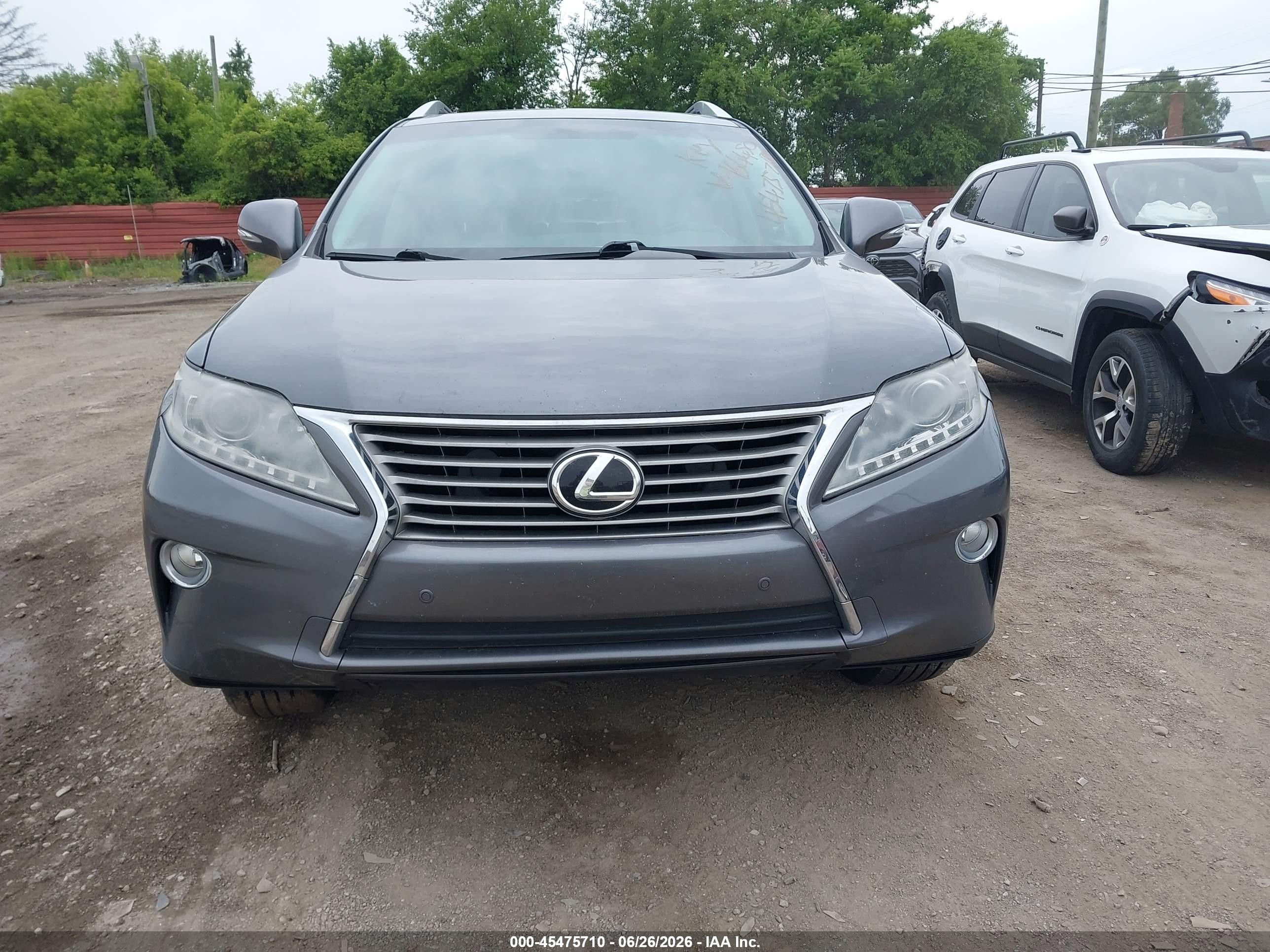 2013 Lexus Rx 350   Gray vin: 2T2BK1BA7DC164450