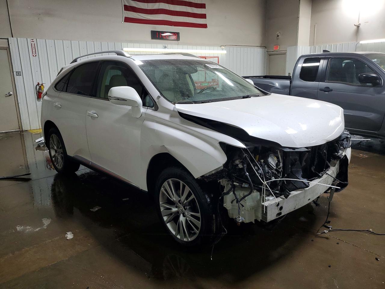 2013 Lexus Rx 350 Base White vin: 2T2BK1BA7DC165050