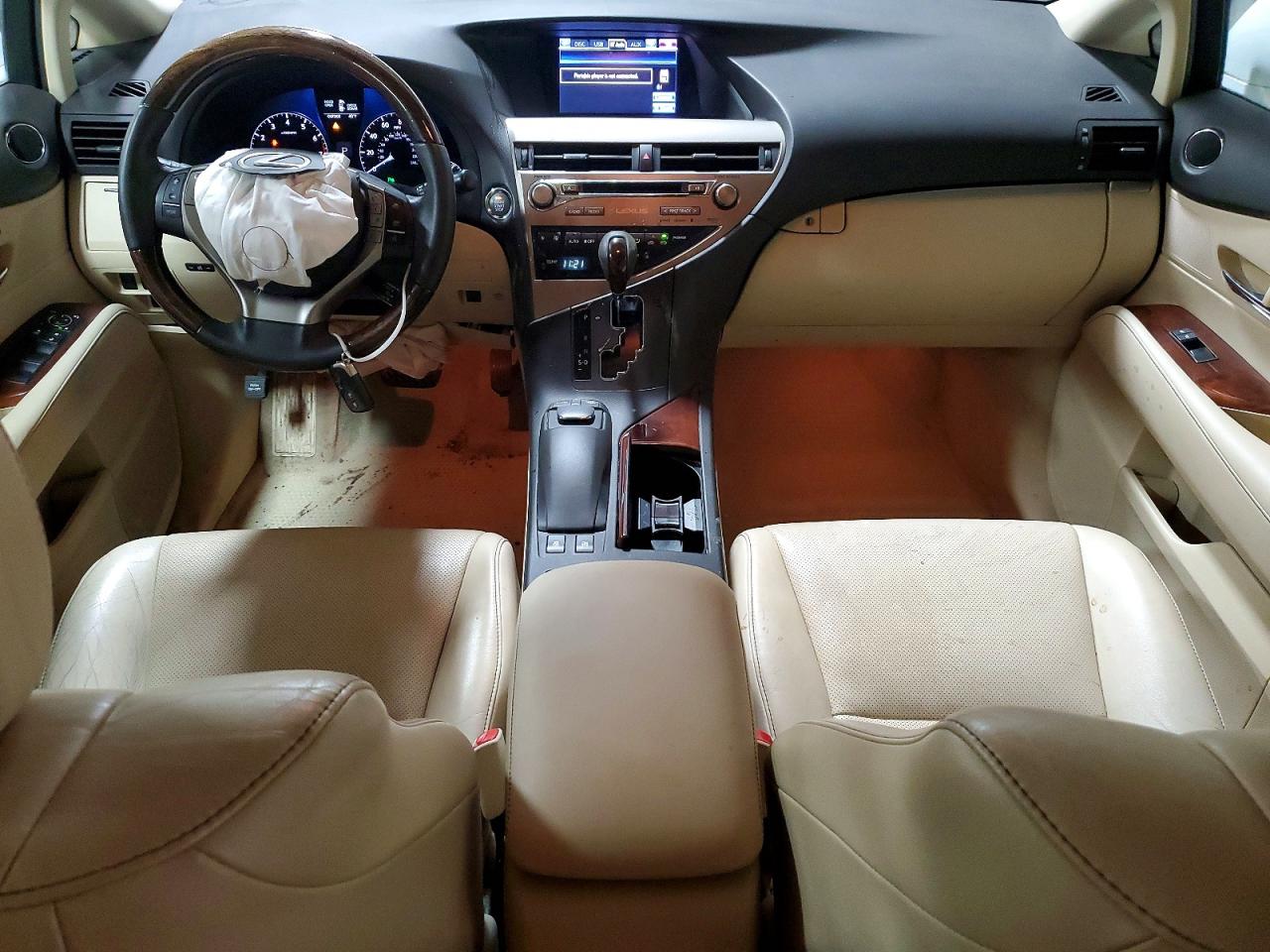 2013 Lexus Rx 350 Base White vin: 2T2BK1BA7DC165050