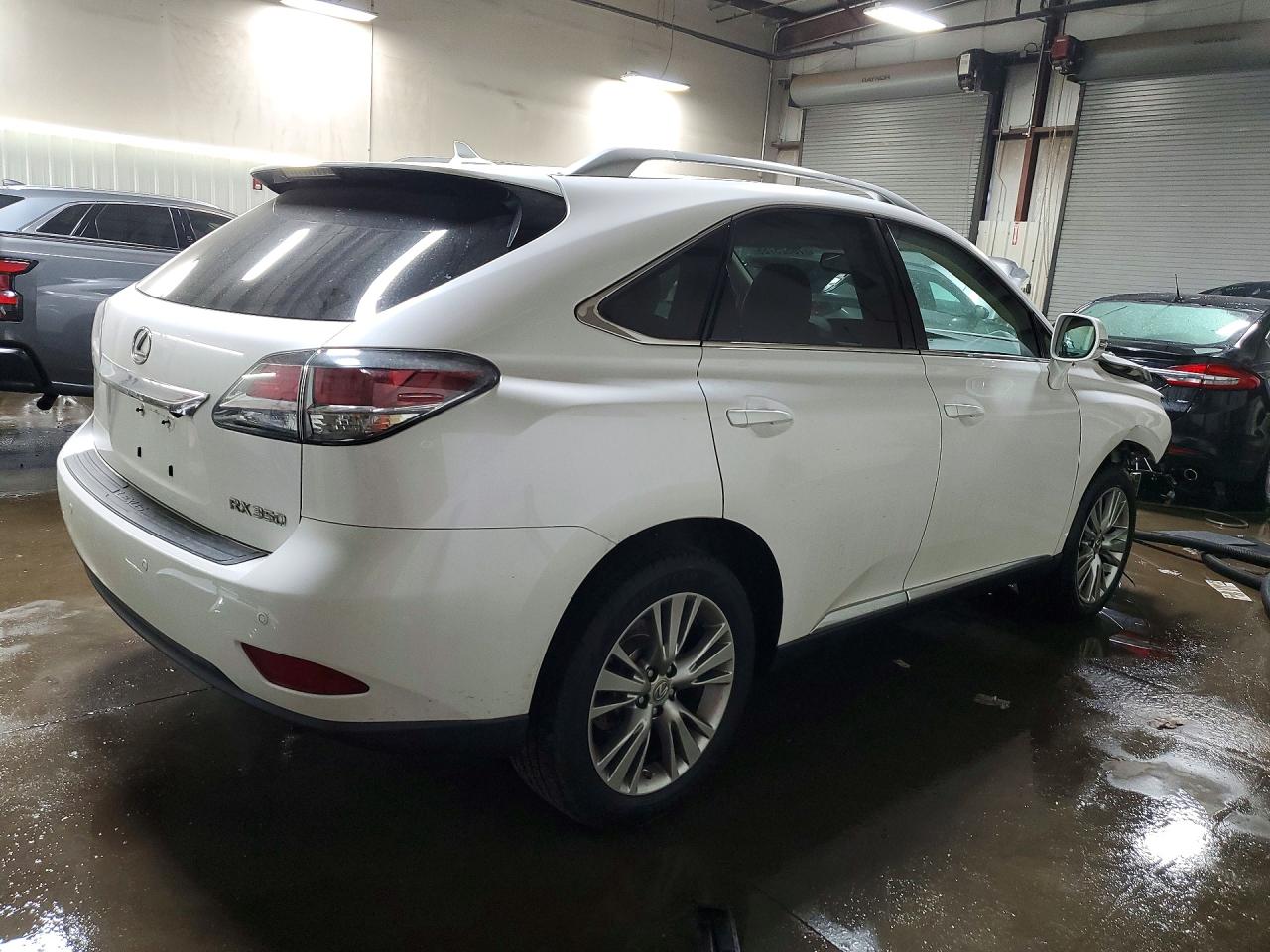 2013 Lexus Rx 350 Base White vin: 2T2BK1BA7DC165050