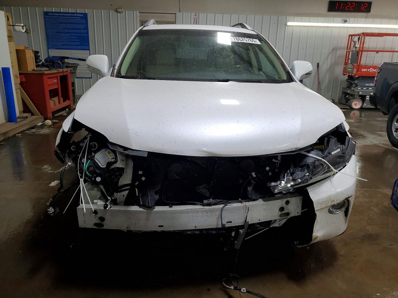 2013 Lexus Rx 350 Base White vin: 2T2BK1BA7DC165050