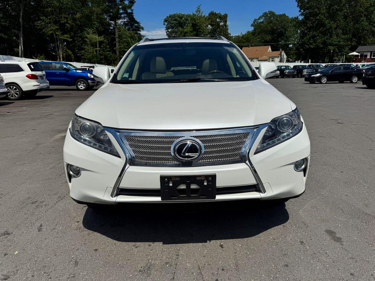 2013 Lexus Rx 350 Base White vin: 2T2BK1BA7DC165890