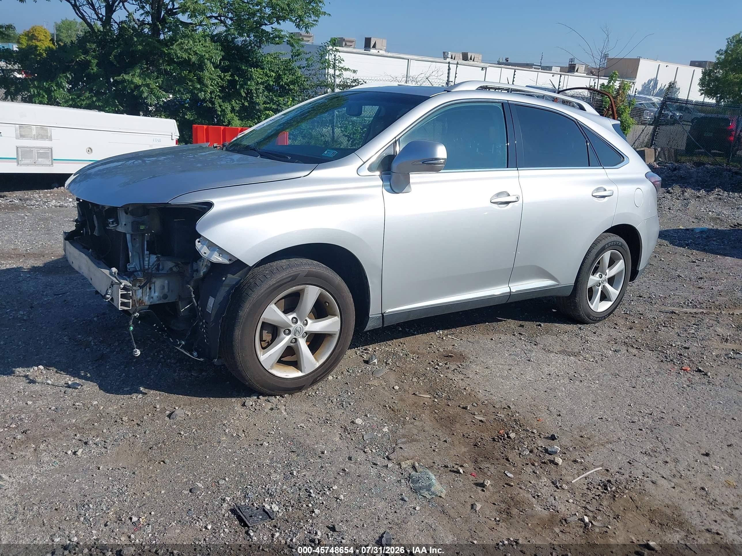 2013 Lexus Rx 350 Silver vin: 2T2BK1BA7DC180101