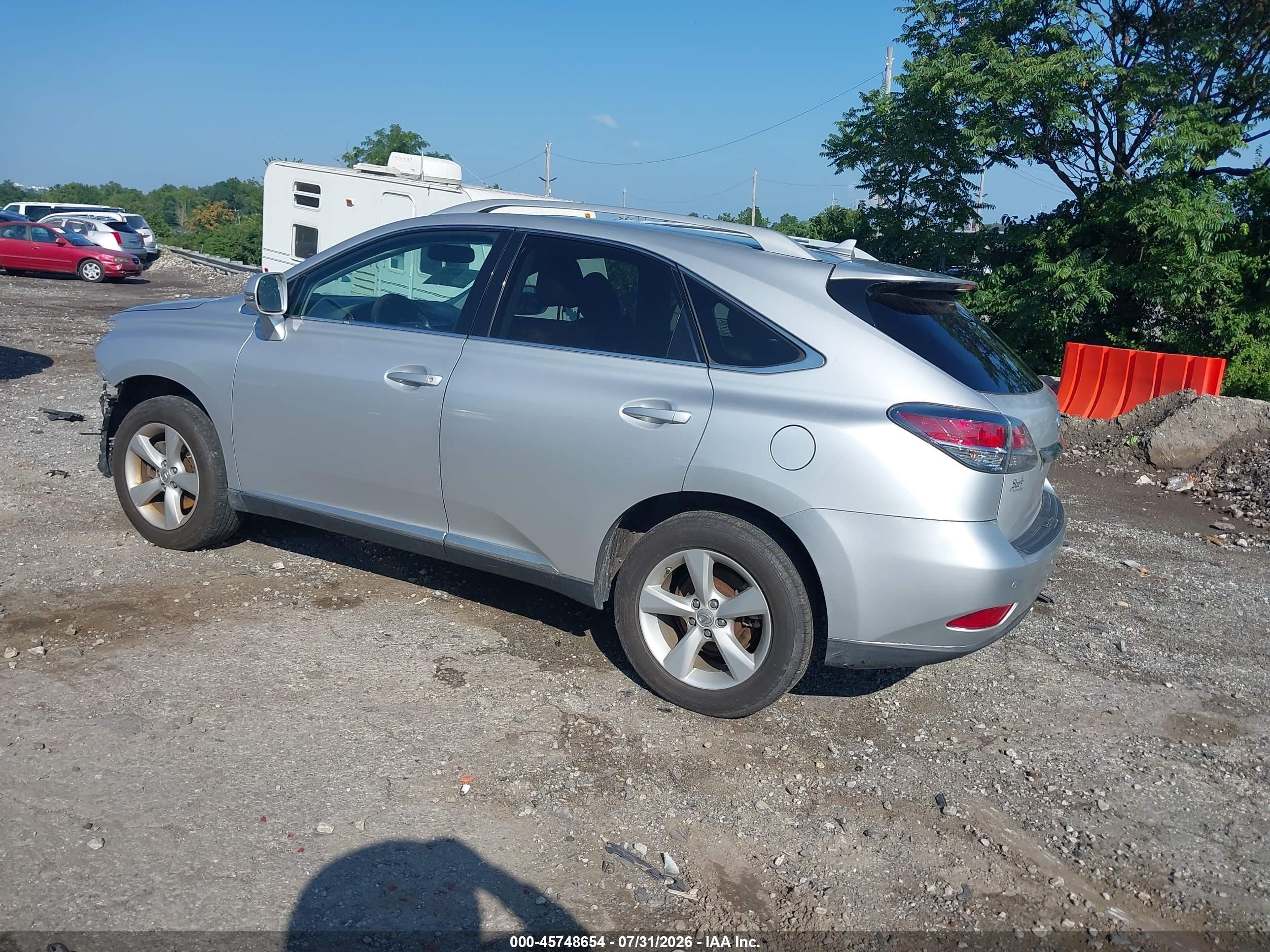 2013 Lexus Rx 350 Silver vin: 2T2BK1BA7DC180101